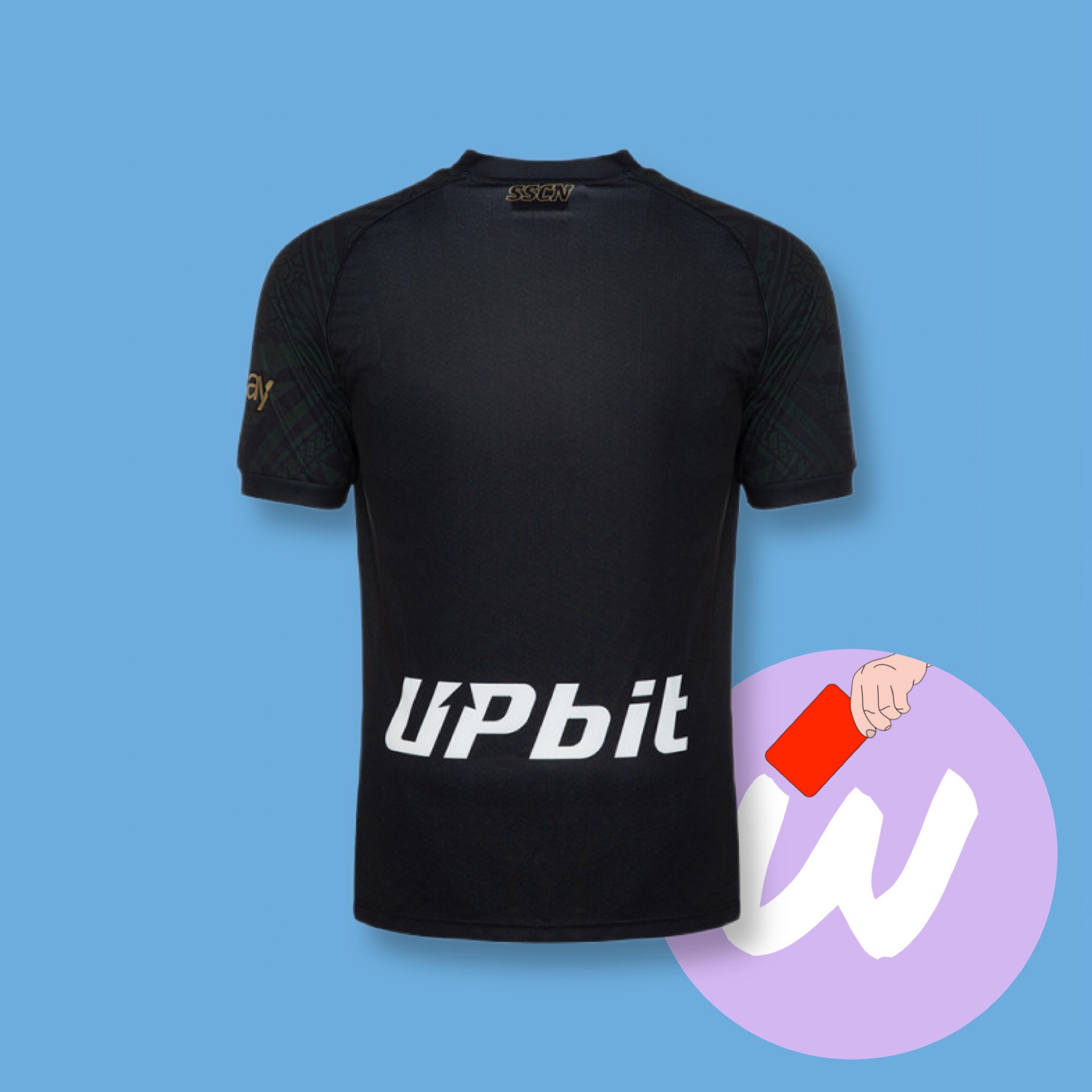 Третья футболка Napoli 2023-2024. Футбольный магазин — ssw_magazin