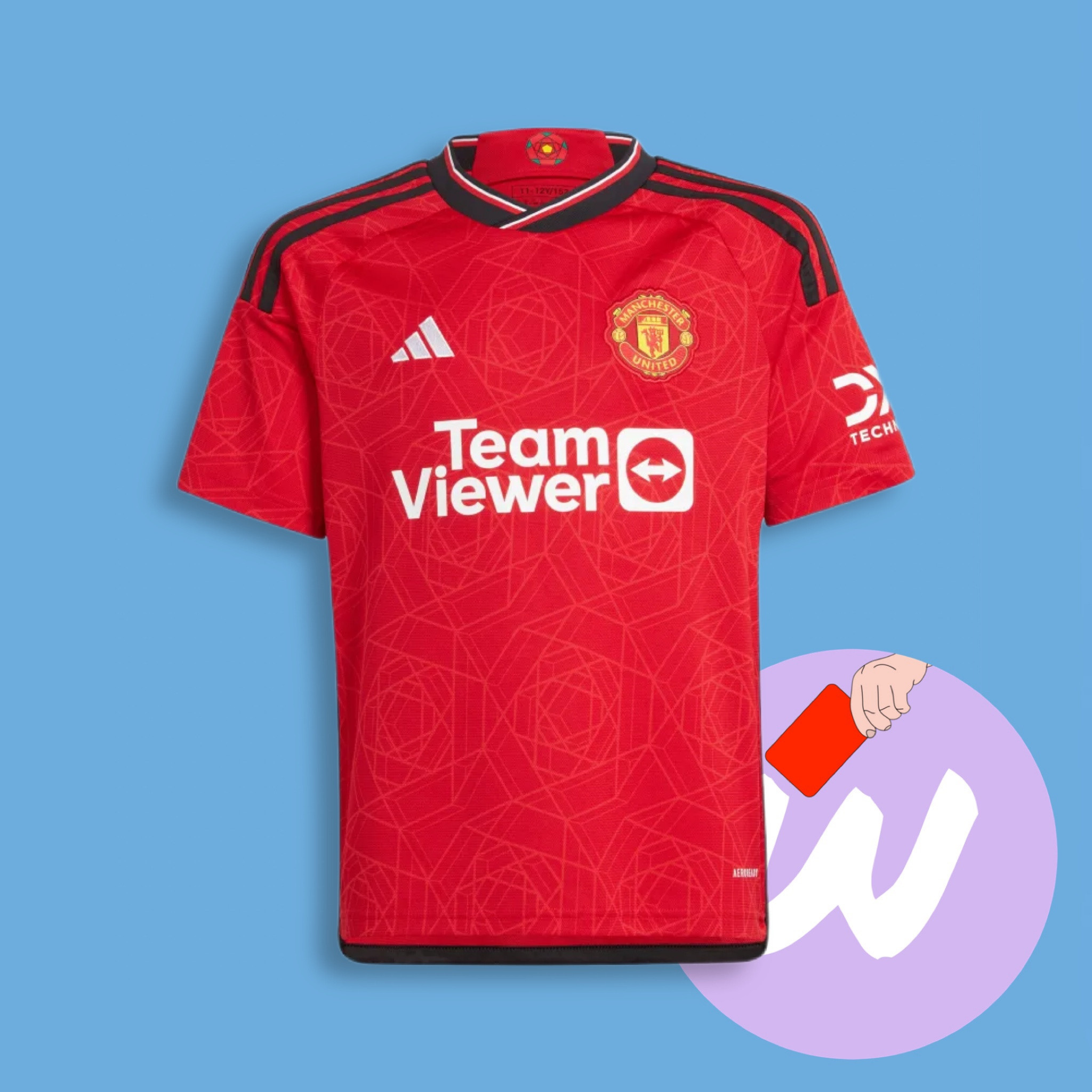 Домашняя футболка Manchester United 23/24 купить. Футбольный магазин — ssw_magazin