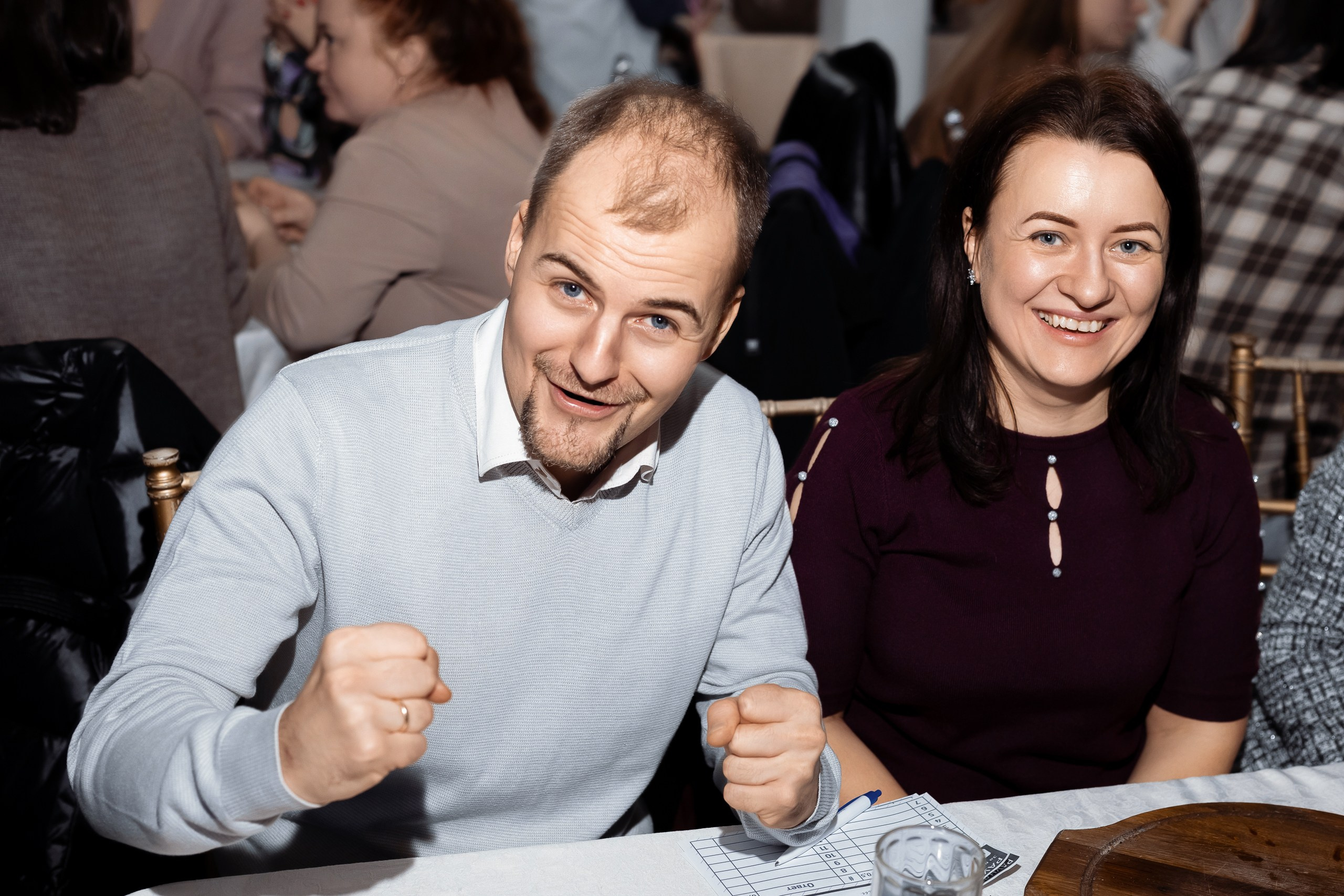 Фото с репортажа квиз-шоу ЛИГА ИНДИГО в ресторане Алые Паруса. Фотограф в Санкт-Петербурге — Сергей Петров