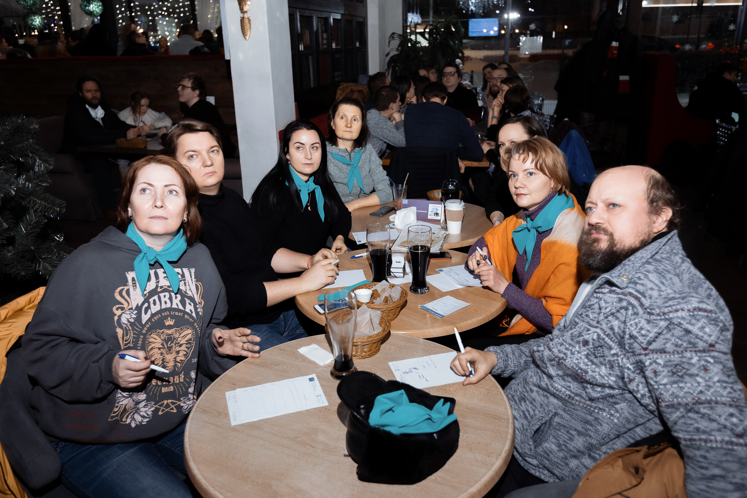 Фото с репортажной съемки квиза ЛИГА ИНДИГО. Фотограф в Санкт-Петербурге — Сергей Петров