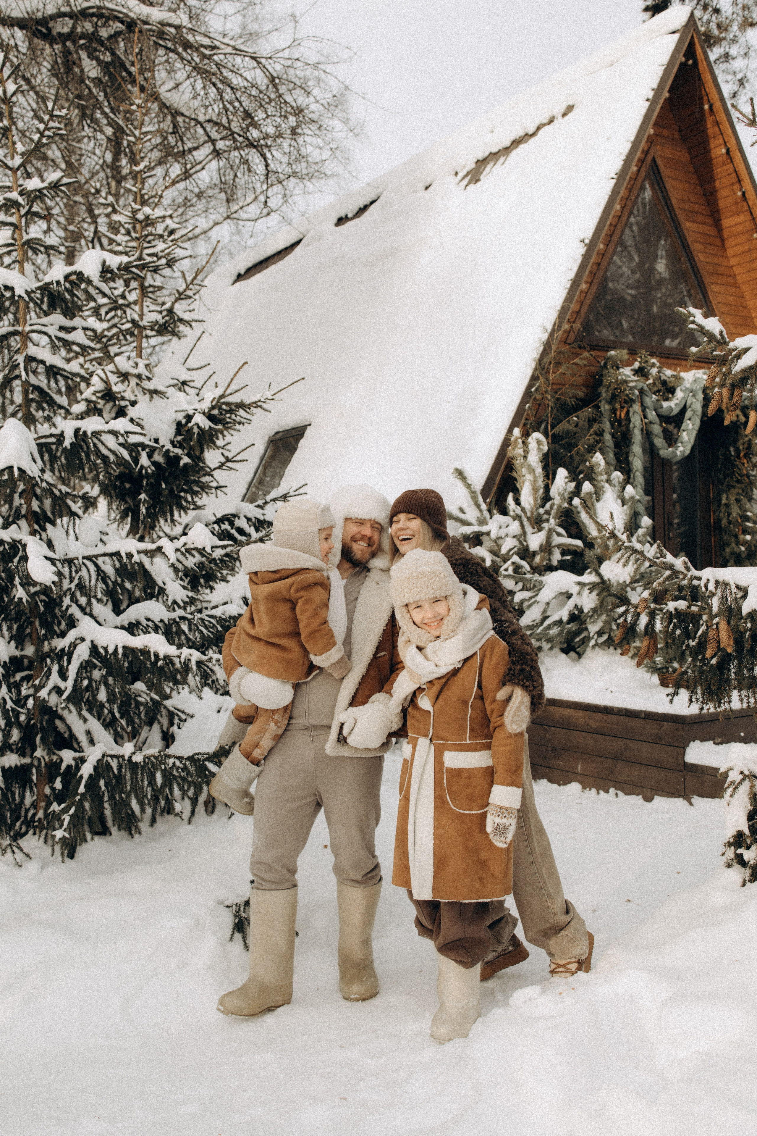 Зимняя фотосессия. Семейный фотограф Москва Юлиана Фетисова