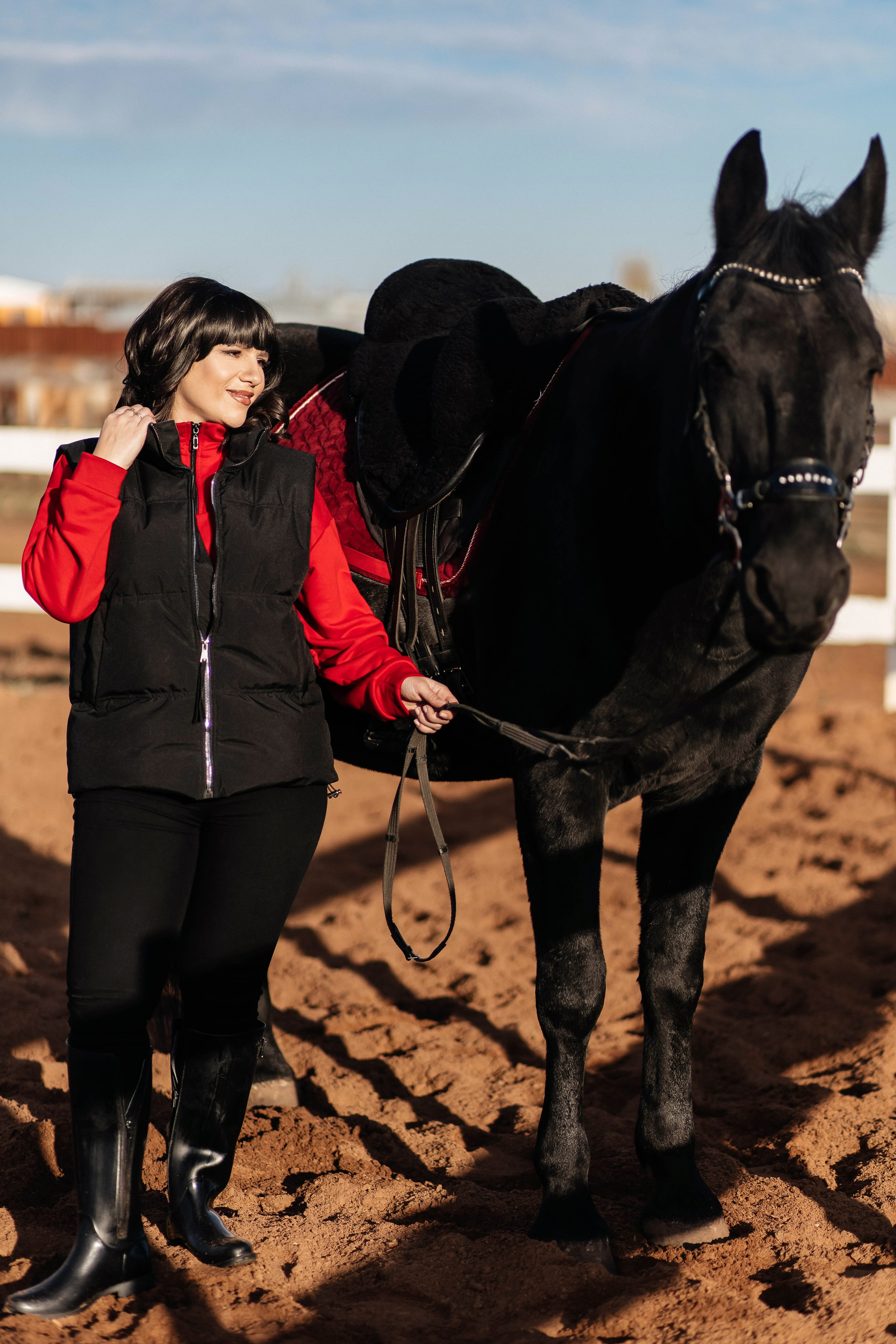Катюша конная прогулка. Женский фотограф в Оренбурге Ирина Заводчикова