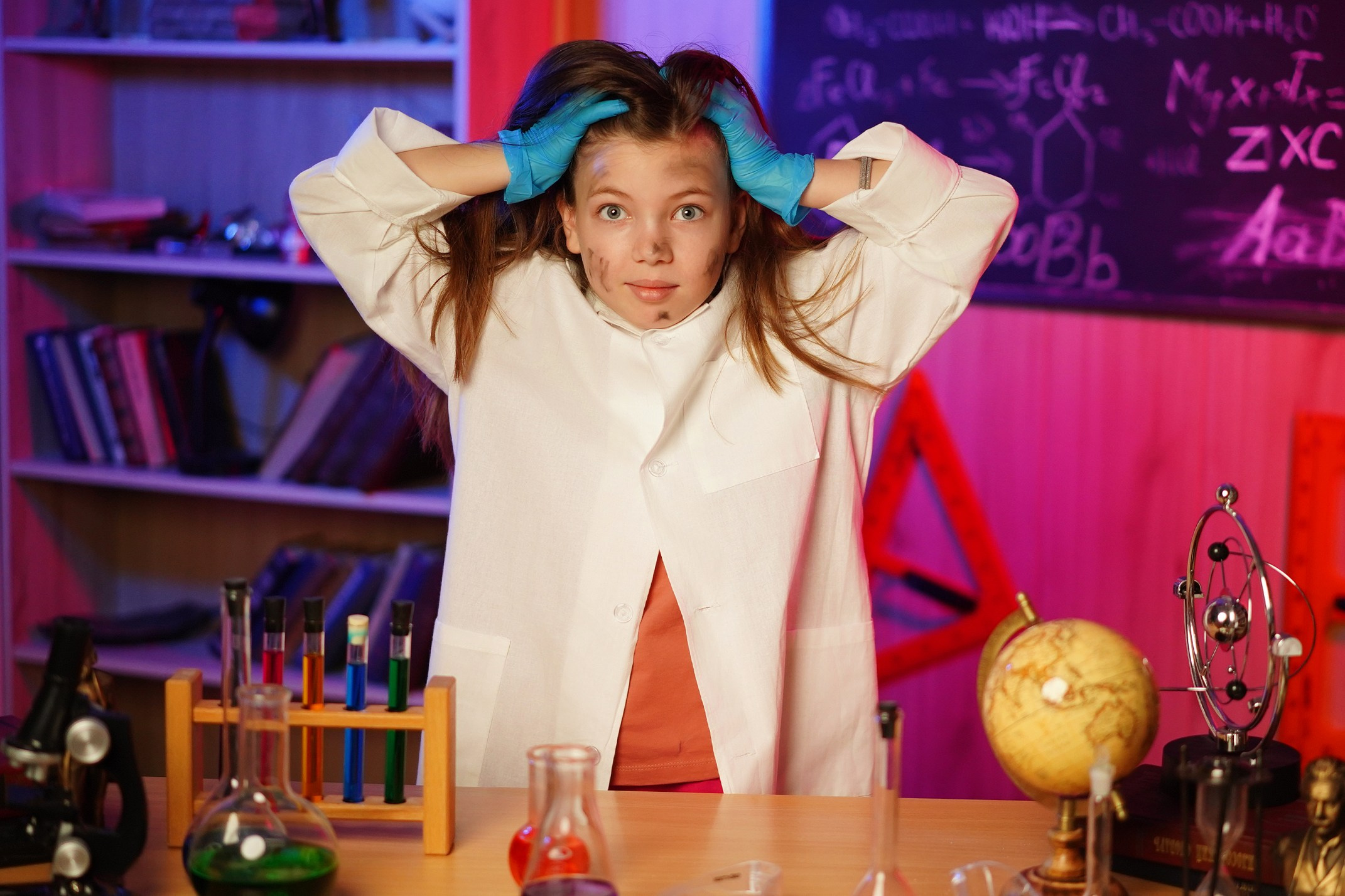 Фотосессия в стиле «Химики». GOTRA — выпускные альбомы в Тюмени