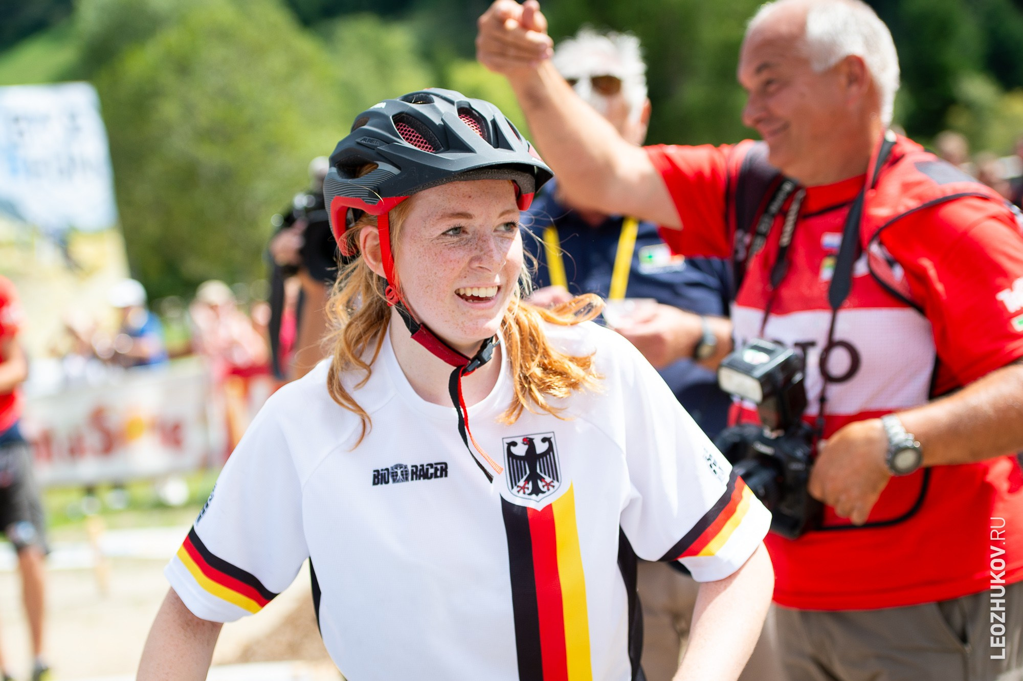 UCI Trials World Championships 2016 — finals. Sports photographer Leonid Zhukov