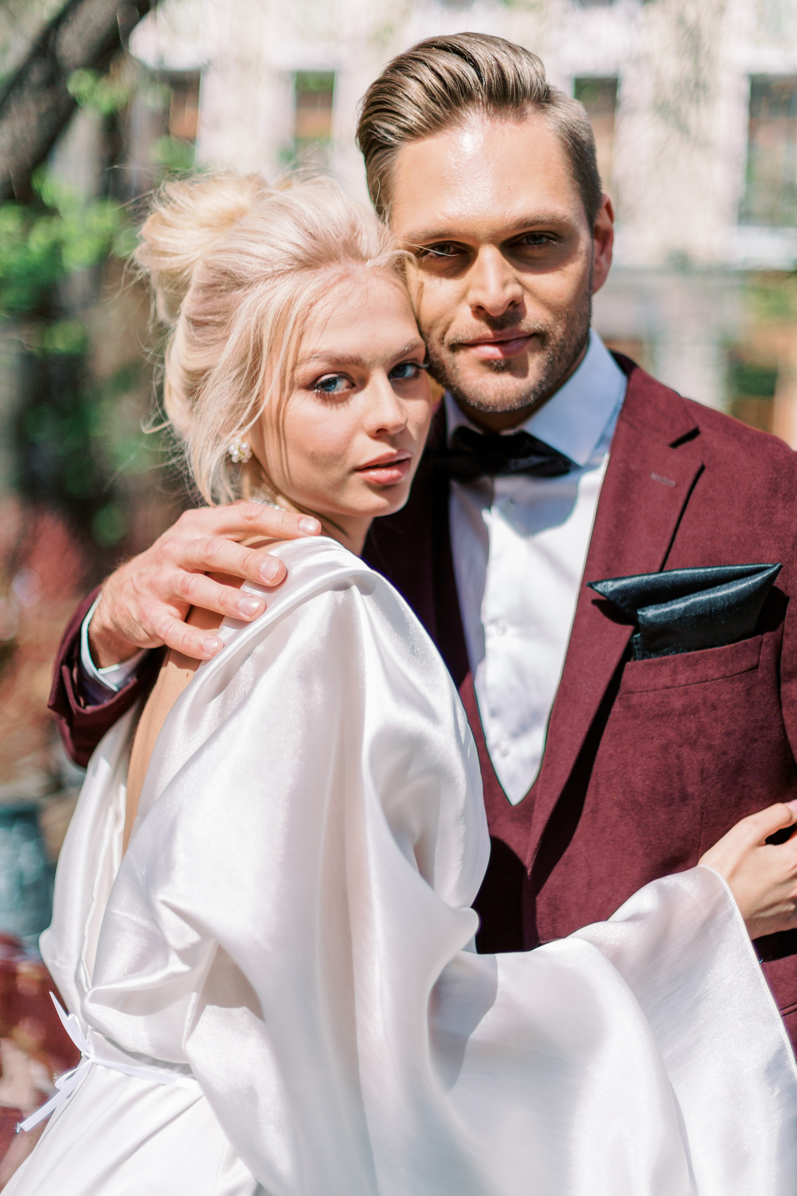 Свадебная фотосессия в Москве, отель Hotel Russo-Balt