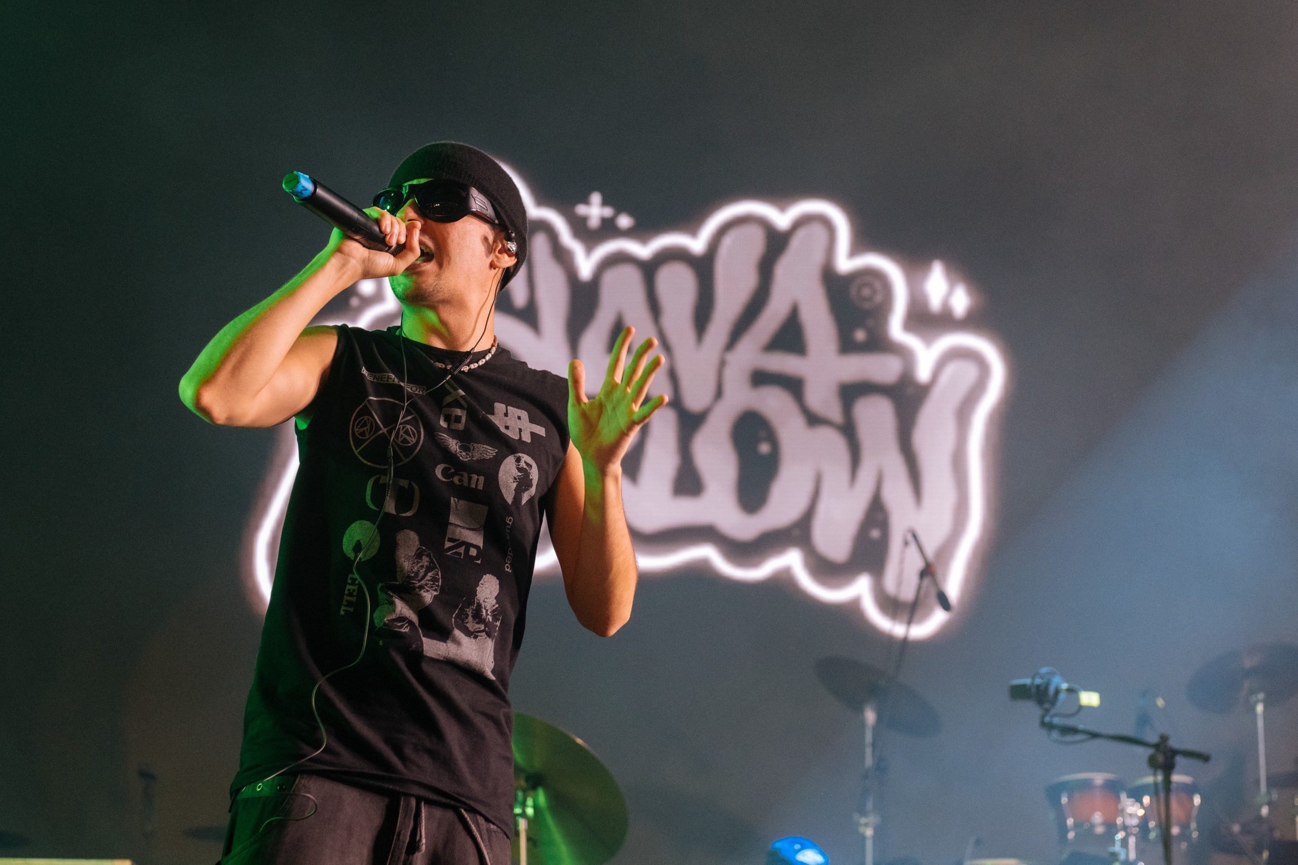 Слава Марлоу (Slava Marlow) на площадке Московского урбанистического форума в Лужниках 19 августа 2023 г.