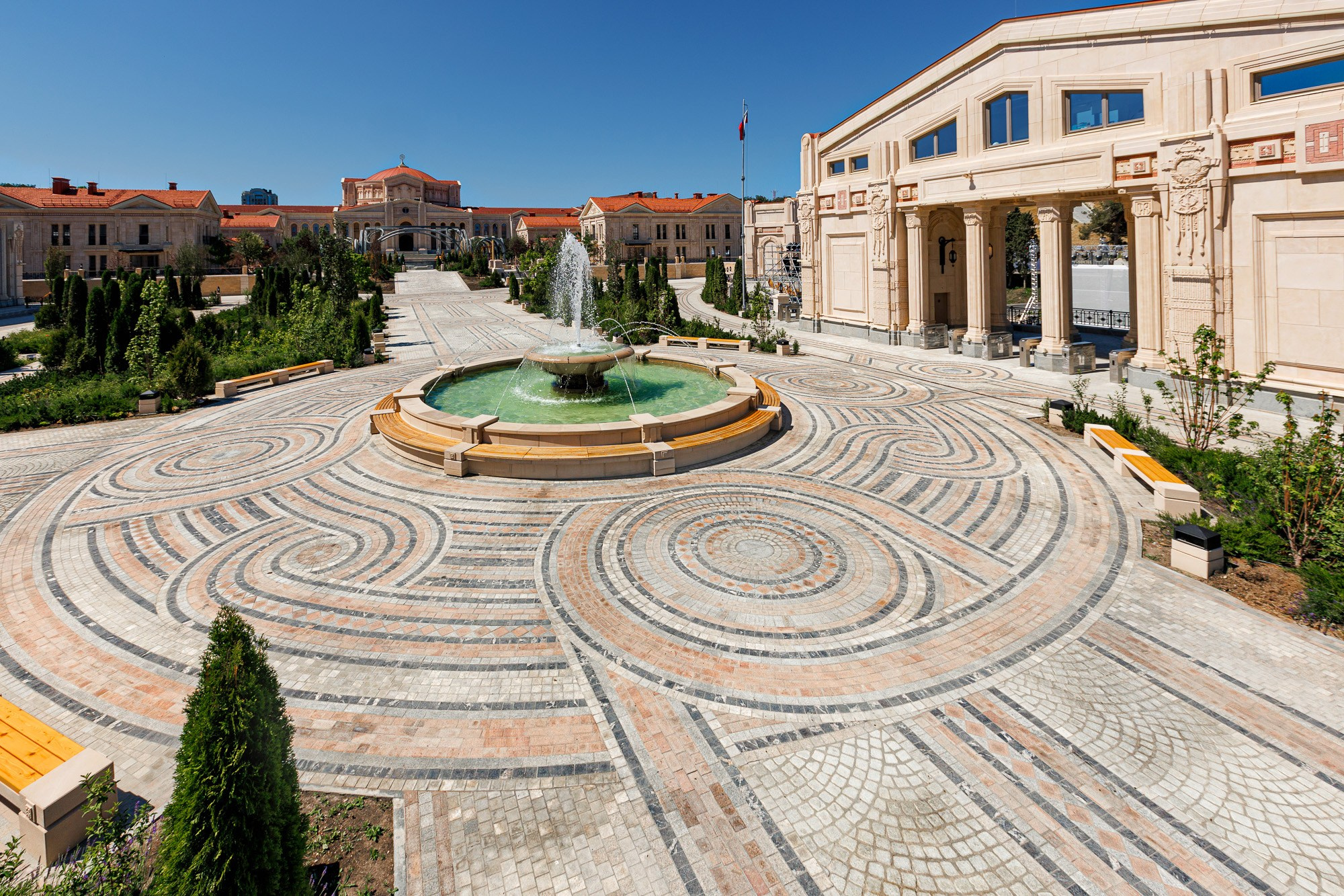 Новый Херсонес в Севастополе, гранитная облицовка Росгранит. Свадебный фотограф, фотосъемка в Крыму, Севастополе, Симферополе, Ялте