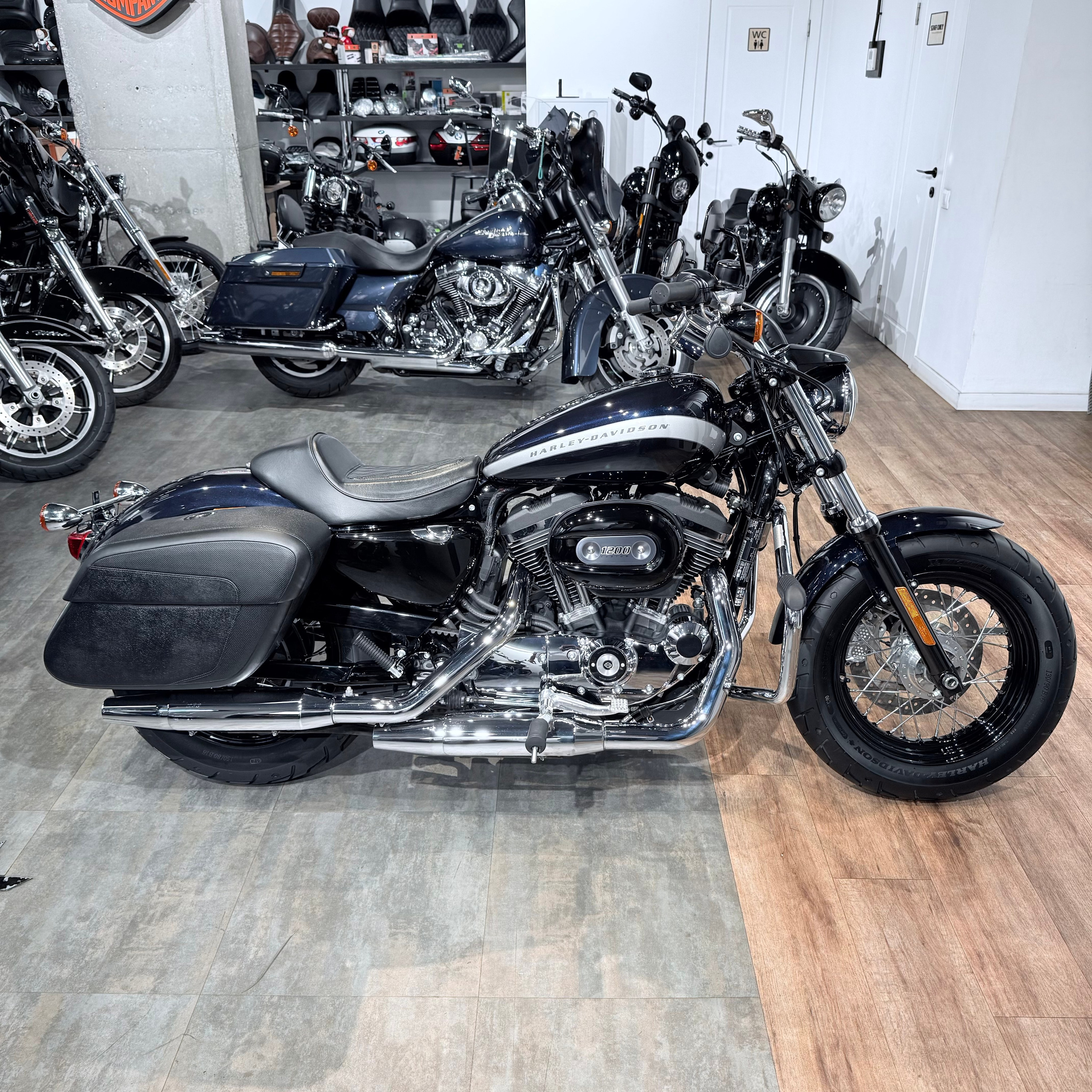2020 Sportster 1200 Dark Blue. Hello Davidson, Москва. Только хорошие мотоциклы…