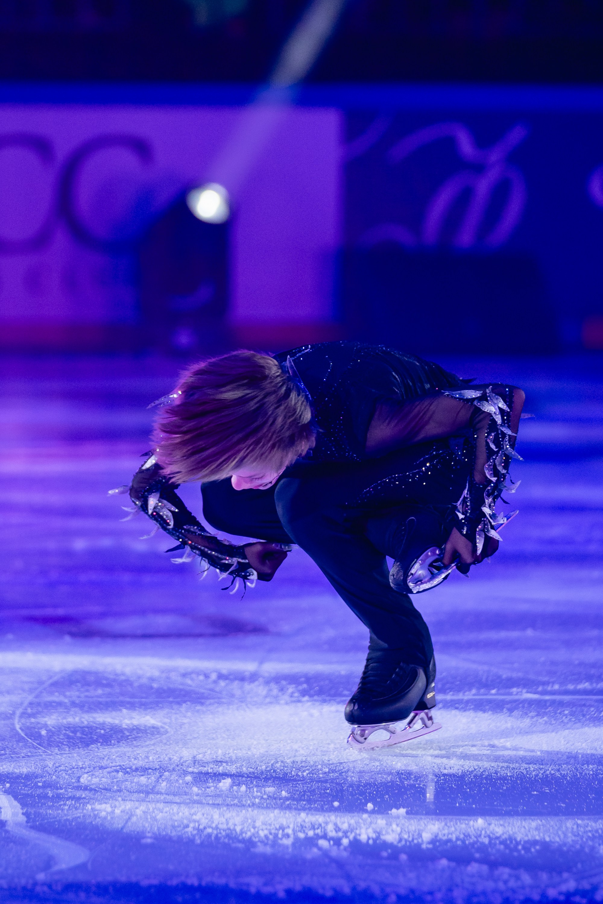 Шоу «Чемпионы на льду» в Новосибирске. Воробьева Ксения — Спортивный и танцевальный фотограф Новосибирск