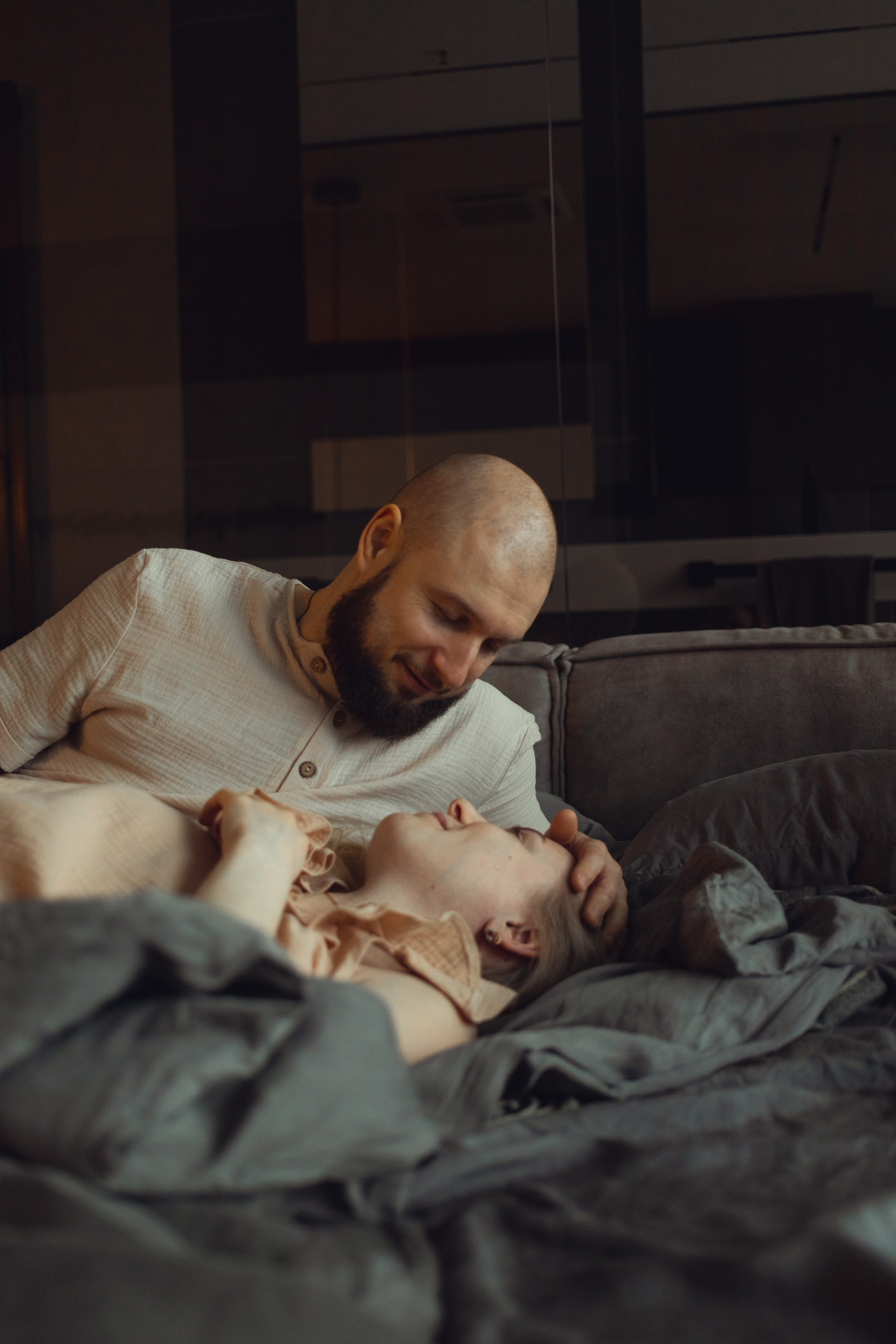 Семейная фотосессия в студии Санкт-Петербург