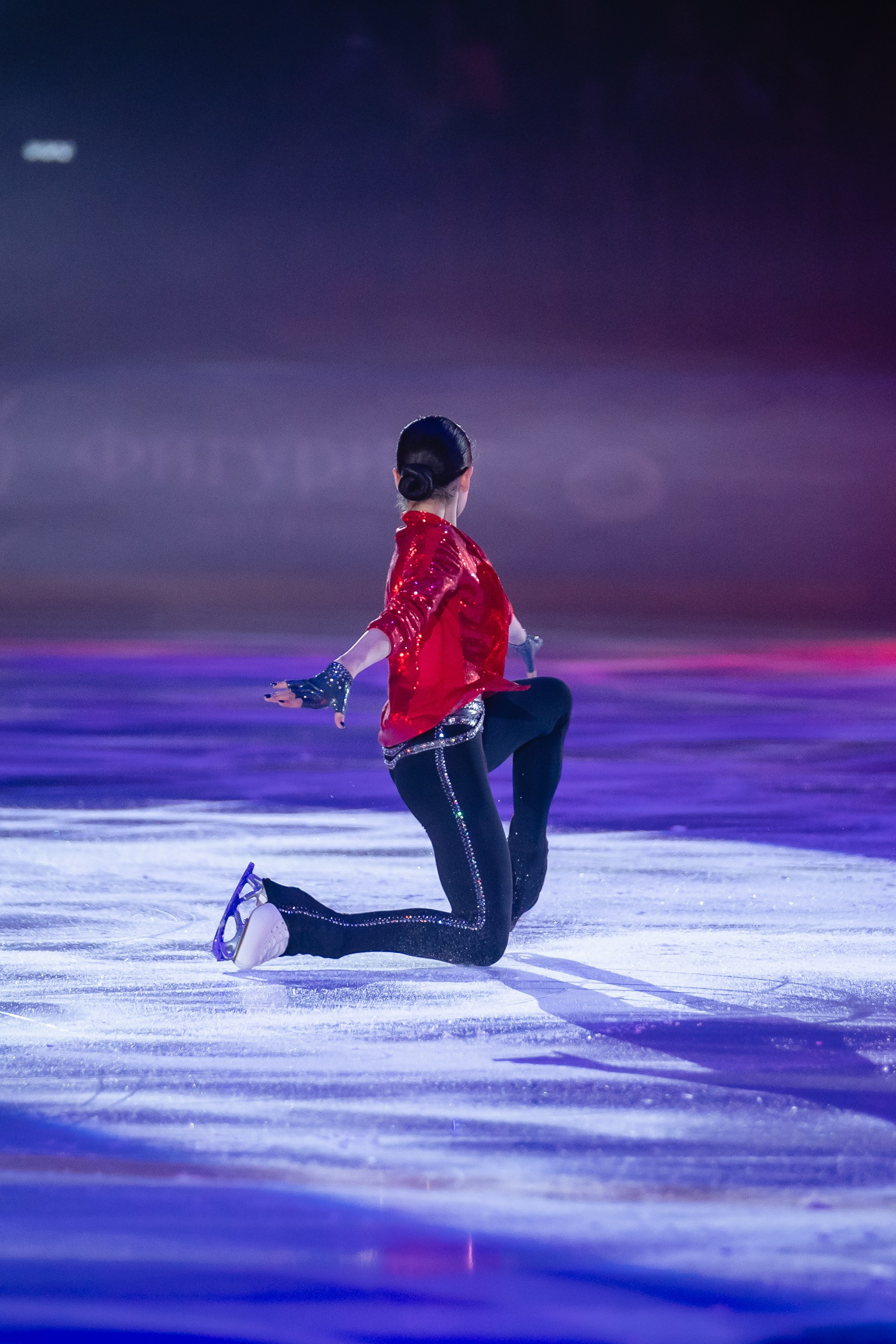 Шоу «Чемпионы на льду» в Новосибирске. Воробьева Ксения — Спортивный и танцевальный фотограф Новосибирск