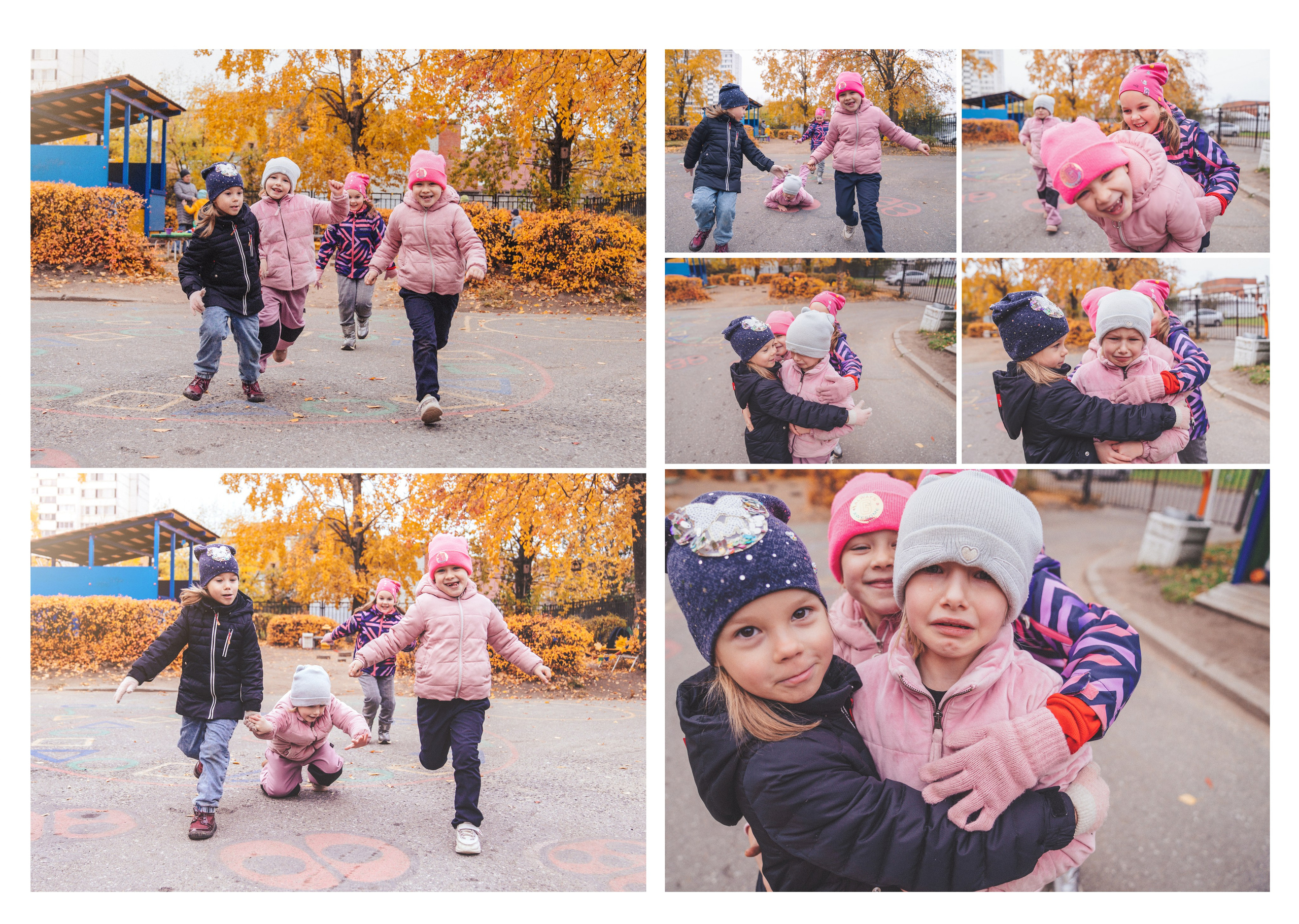Выпускные альбомы для детских садов. Семейный и детский фотограф Марина Тувиста в Санкт-Петербурге
