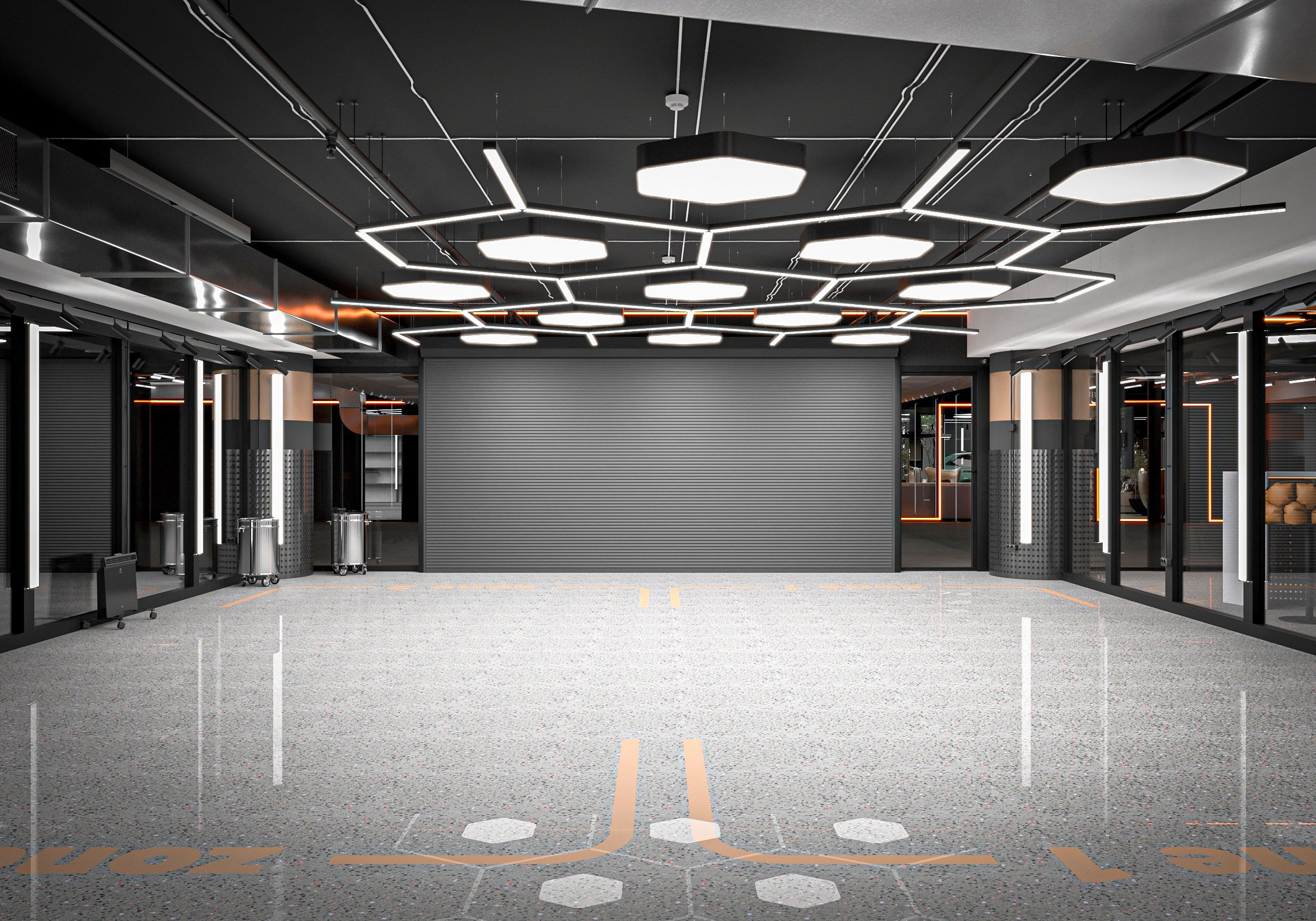 KS Autohouse — Автомоечно-детейлинговый комплекс, г. Санкт-Петербург. Дизайн интерьера и экстерьера в Санкт-Петербурге Яна Емельянова