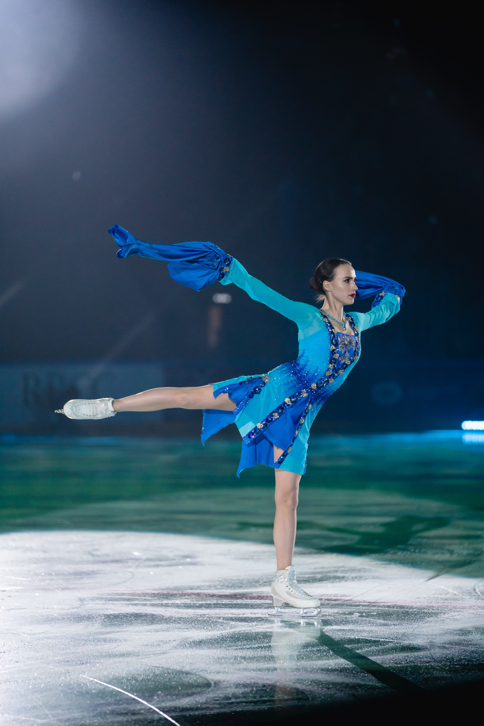 Шоу «Чемпионы на льду» в Новосибирске. Воробьева Ксения — Спортивный и танцевальный фотограф Новосибирск