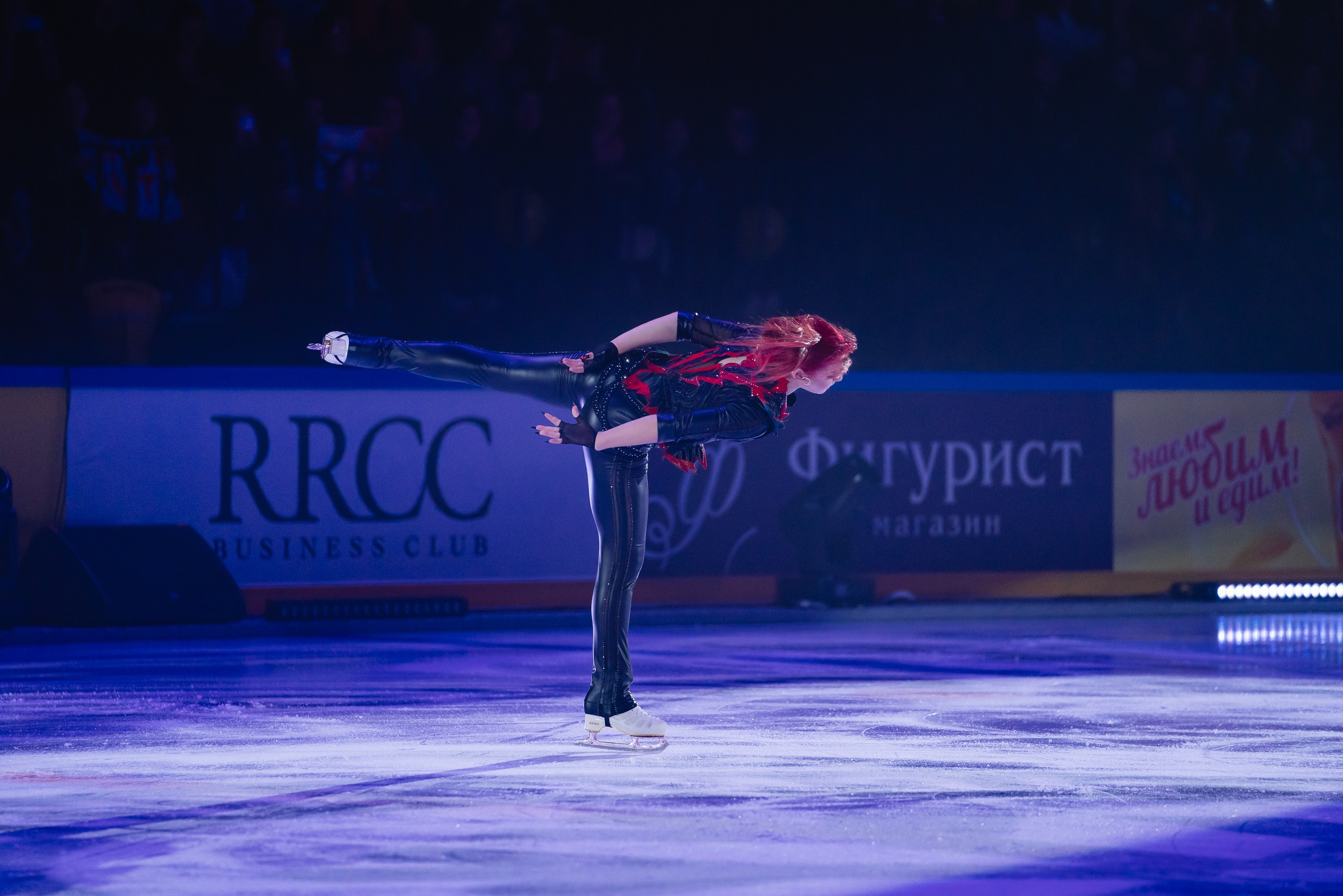 Шоу «Чемпионы на льду» в Новосибирске. Воробьева Ксения — Спортивный и танцевальный фотограф Новосибирск