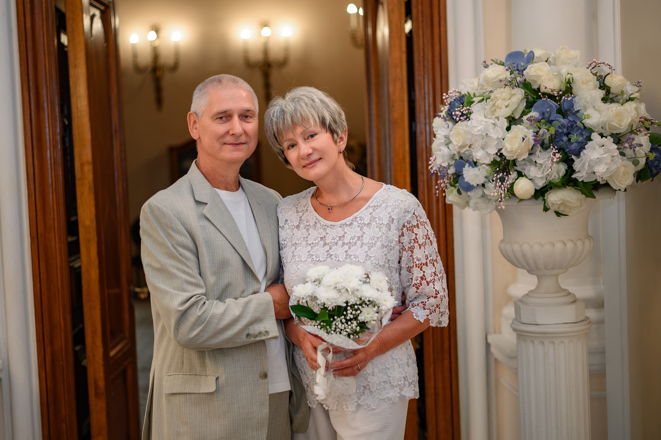 Фотограф на семейное мероприятие во дворец бракосочетания на юбилей свадьбы.
