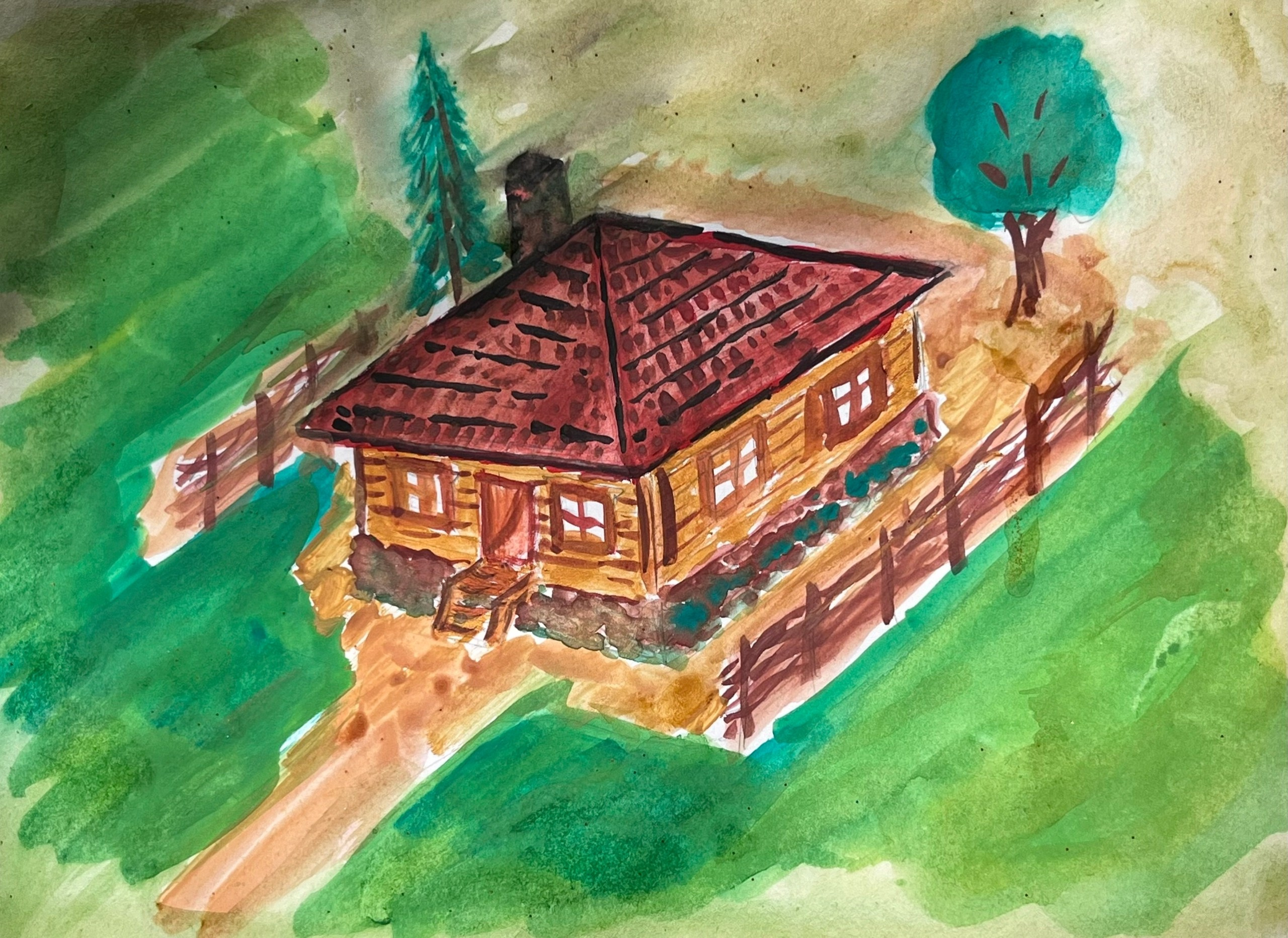 2025 г музей-заповедник «Хмелита», Смоленская область. Ефремова Ольга. Художник