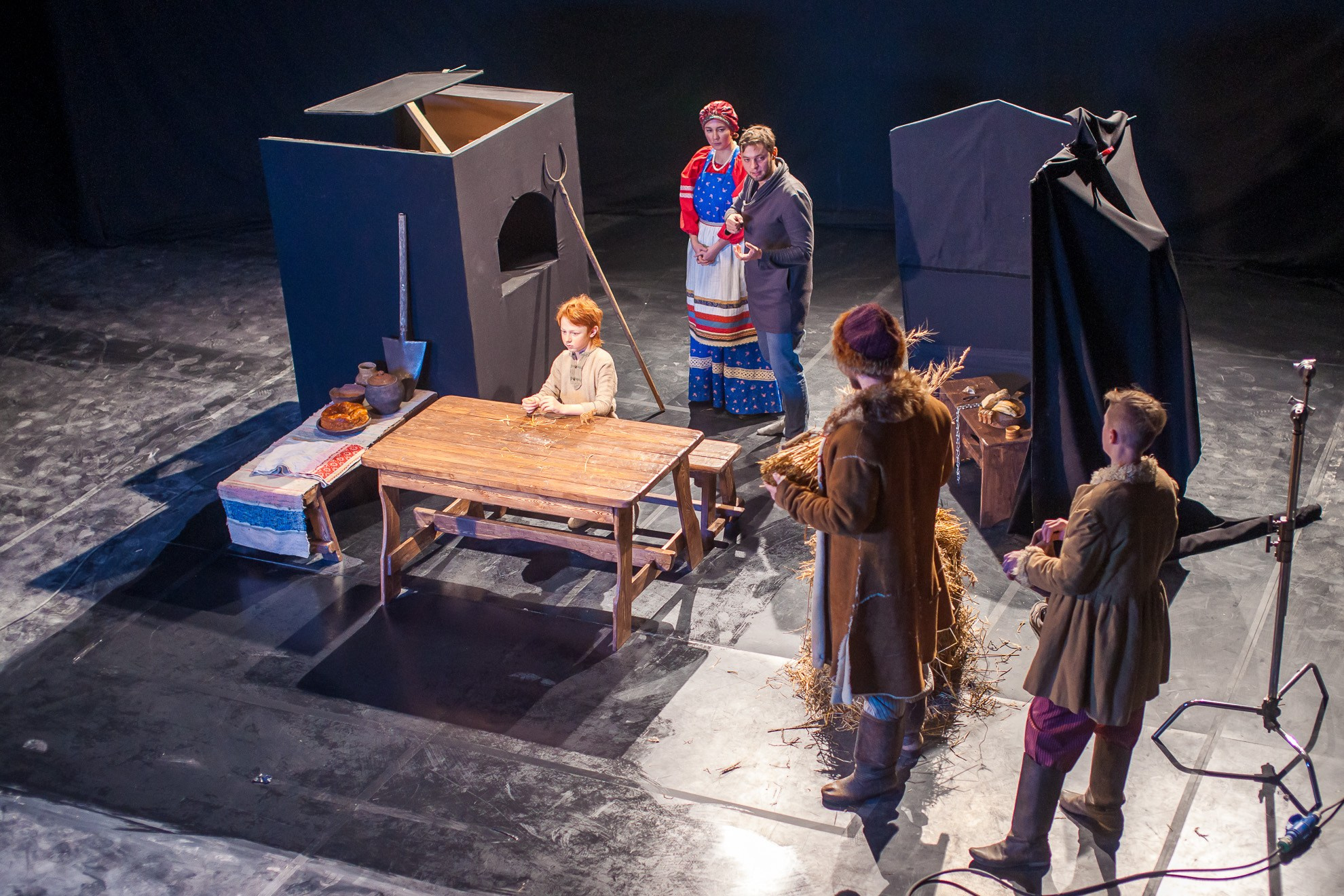 Backstage — Рождественская история. Репортажный фотограф в Москве Измалков Артем