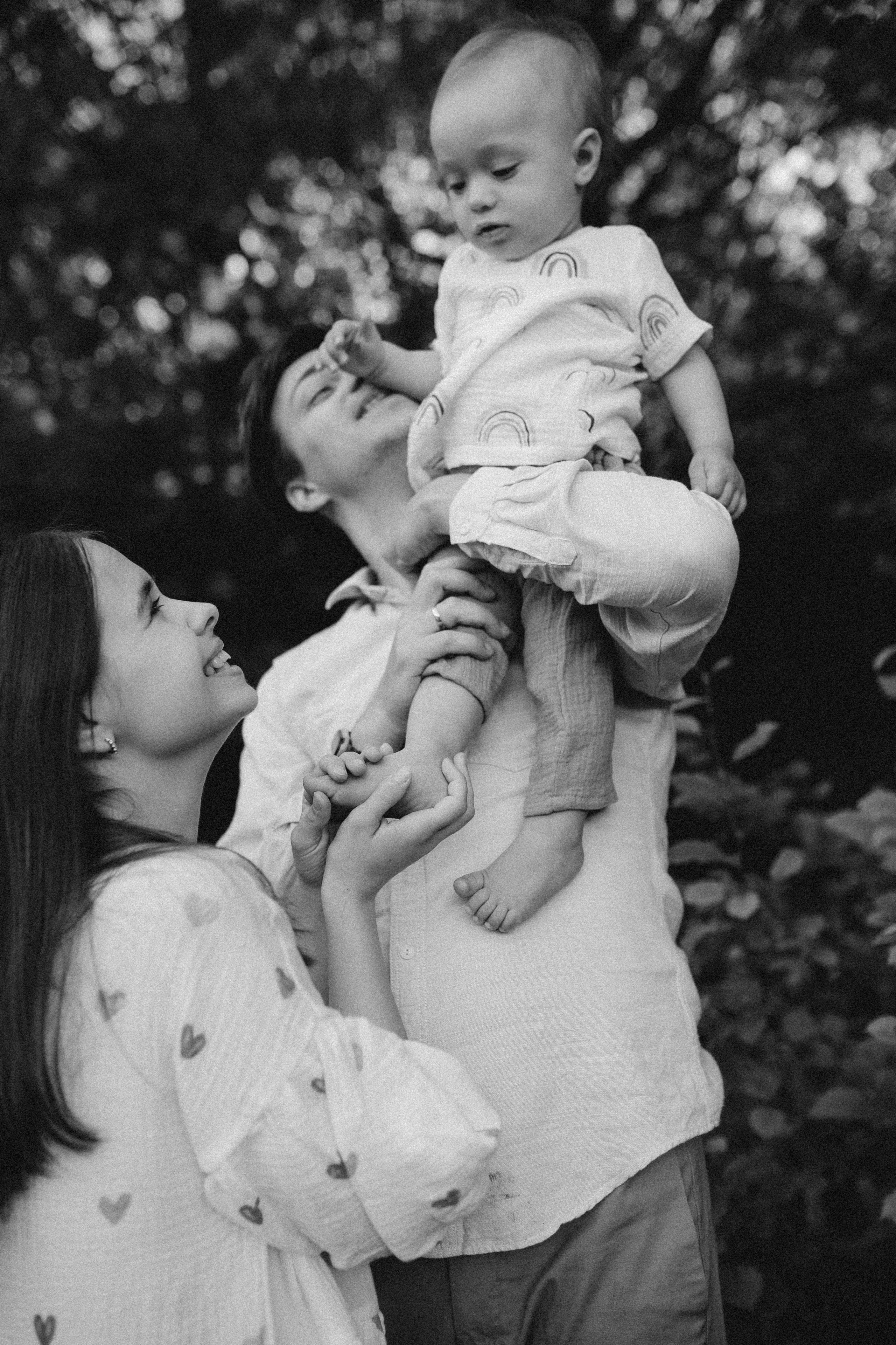 Лена, Митя и Лёвушка. Семейный фотограф в Москве и Люберцах Юлия Гуськова