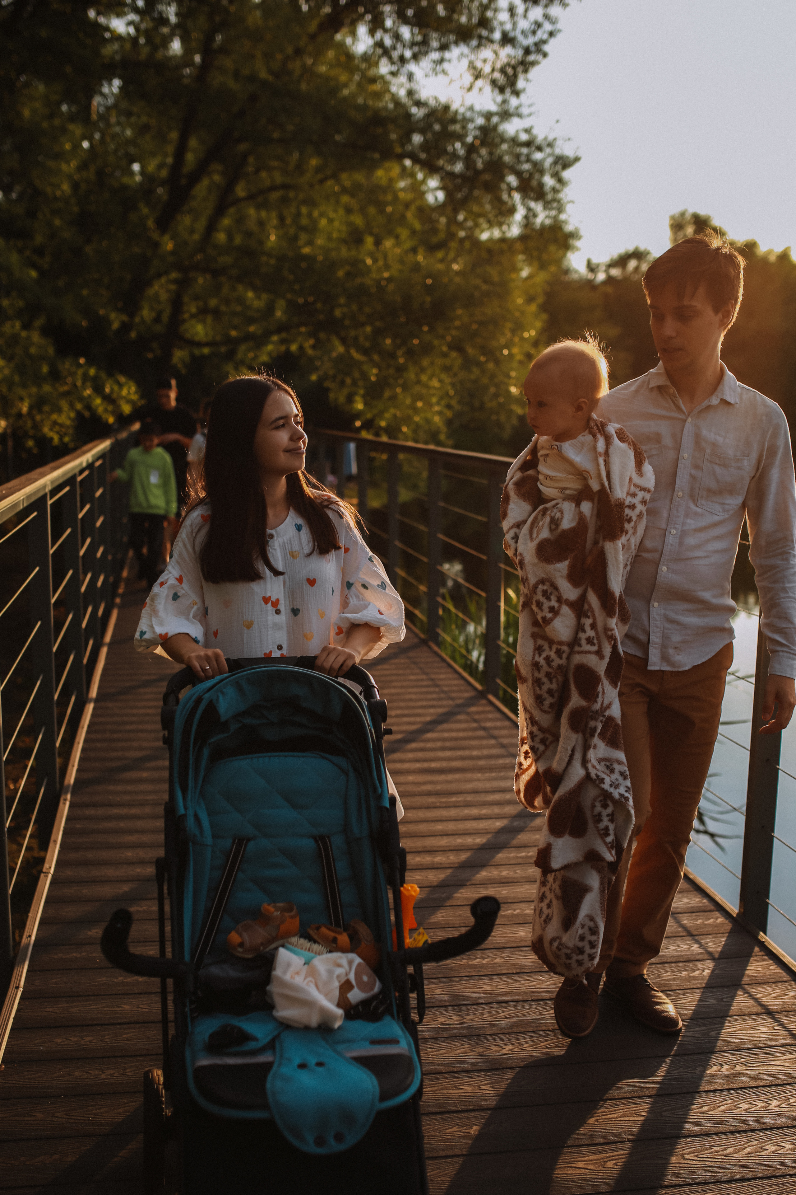 Лена, Митя и Лёвушка. Семейный фотограф в Москве и Люберцах Юлия Гуськова