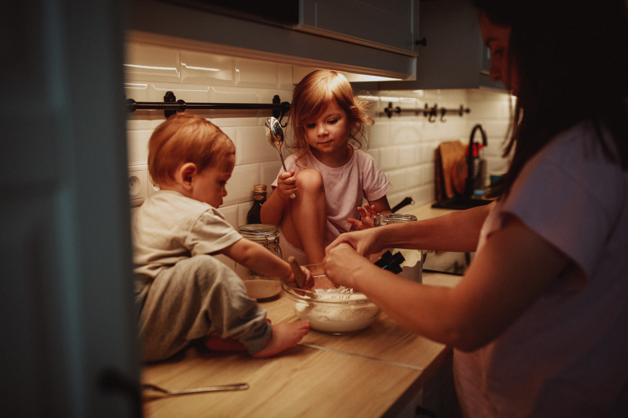 Семейный завтрак. Семейный фотограф в Москве и Люберцах Юлия Гуськова