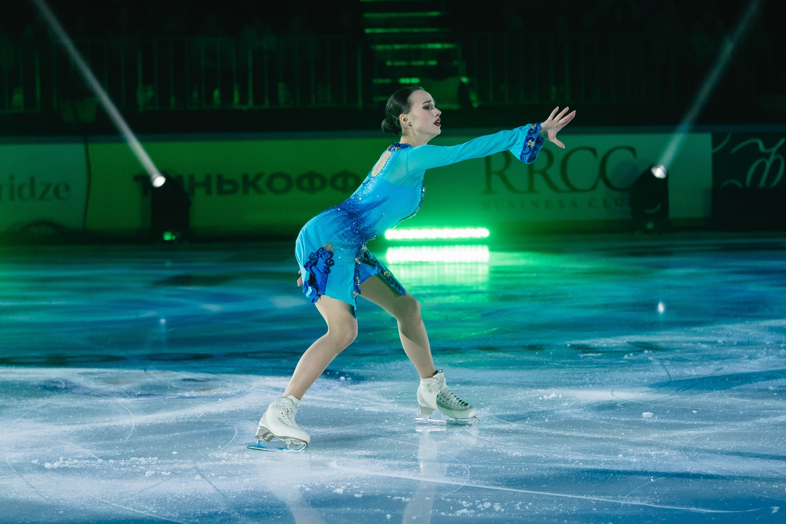 Шоу «Чемпионы на льду» в Новосибирске. Воробьева Ксения — Спортивный и танцевальный фотограф Новосибирск