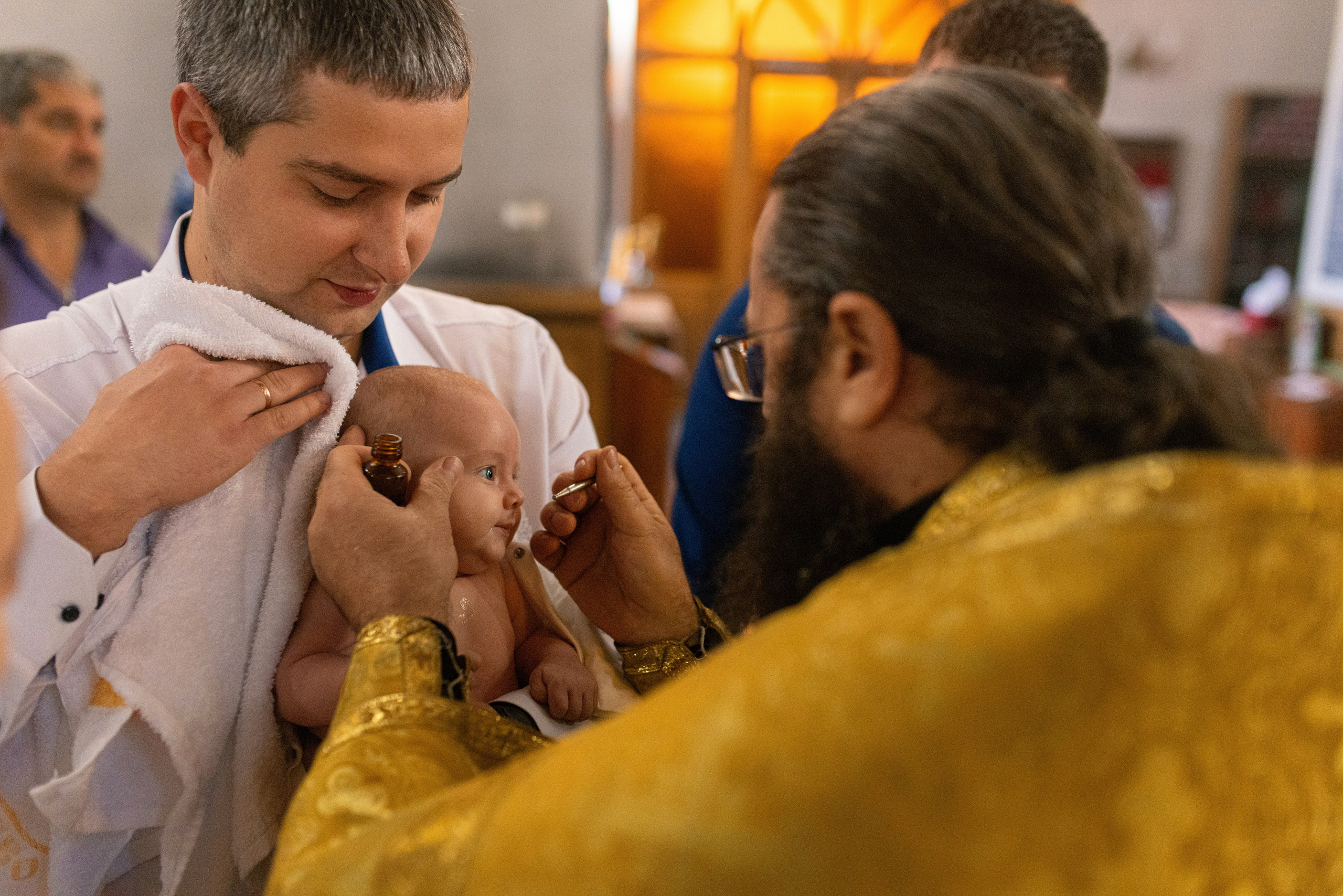 Крещение Алины. Дмитрий Шульгин, портретный фотограф в Воронеже