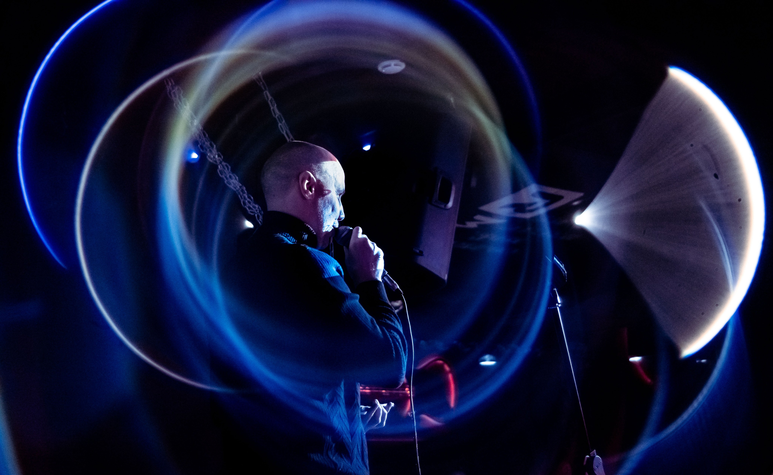 Репортажные фотографии творческого вечера Такие дела, Панда