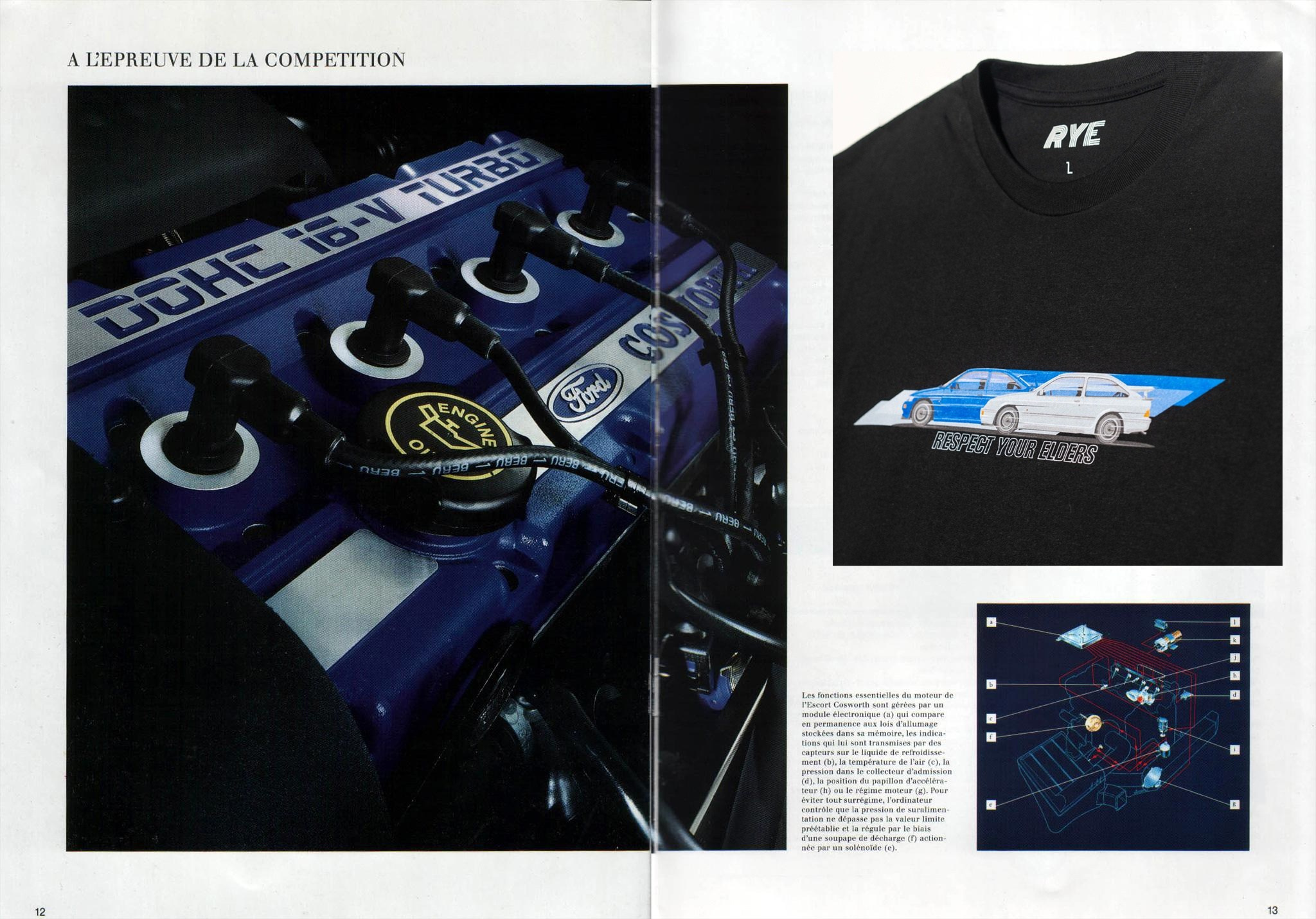 логотип автомобиля Ford Sierra Cosworth