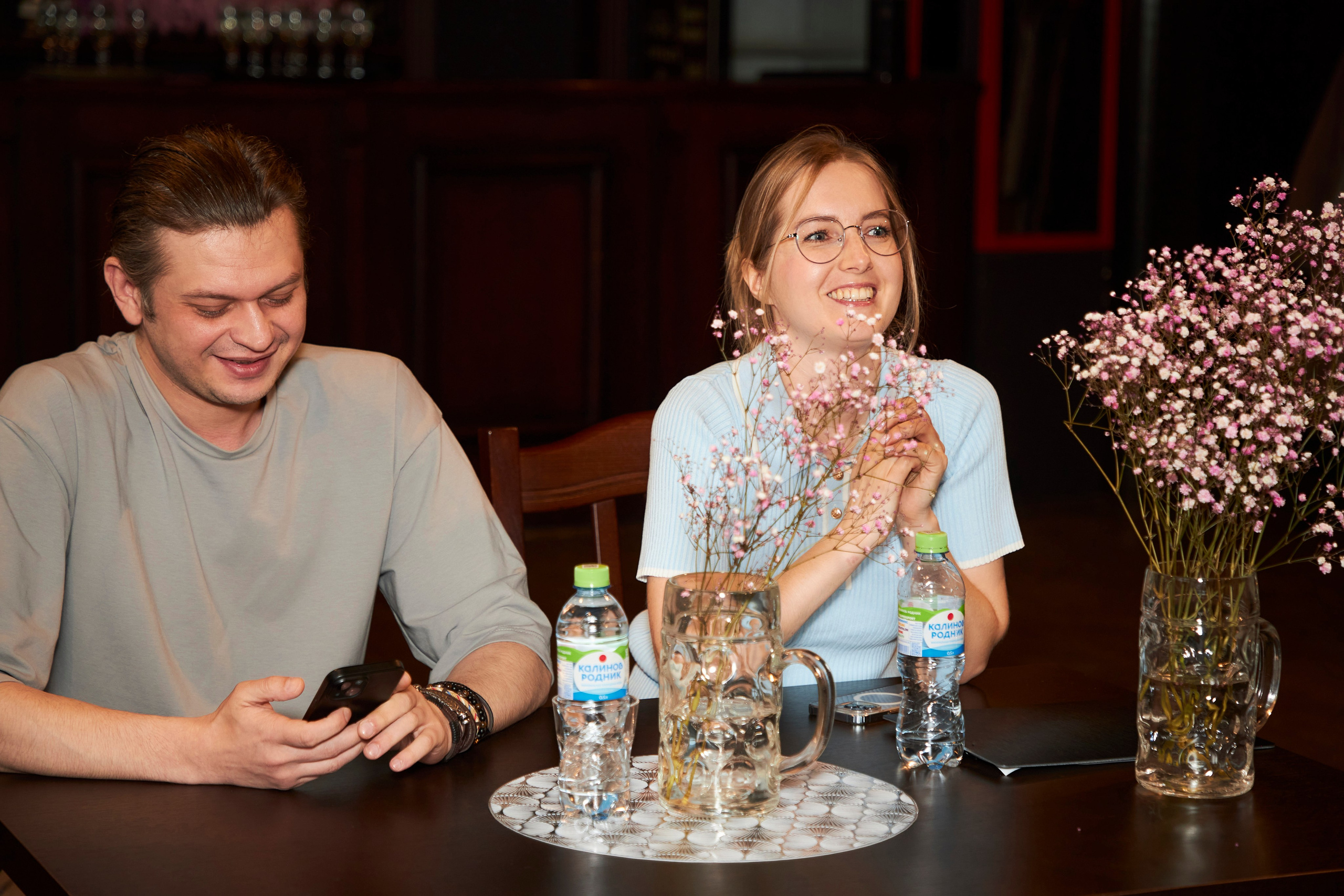 Литературное кафе «Маяк». Анна Потявина. Фотограф Москва
