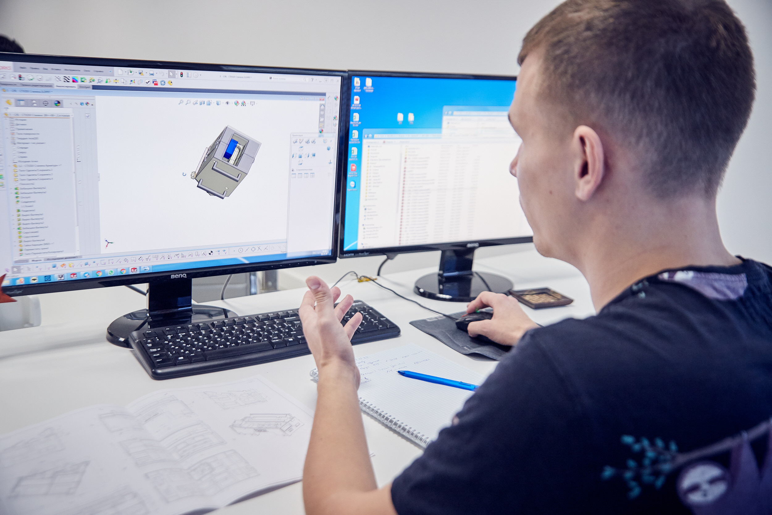 Производственная съемка предприятия по проектированию и производству модельно стержневой оснастки. Контент для бизнеса в Екатеринбурге Полдень Медиа
