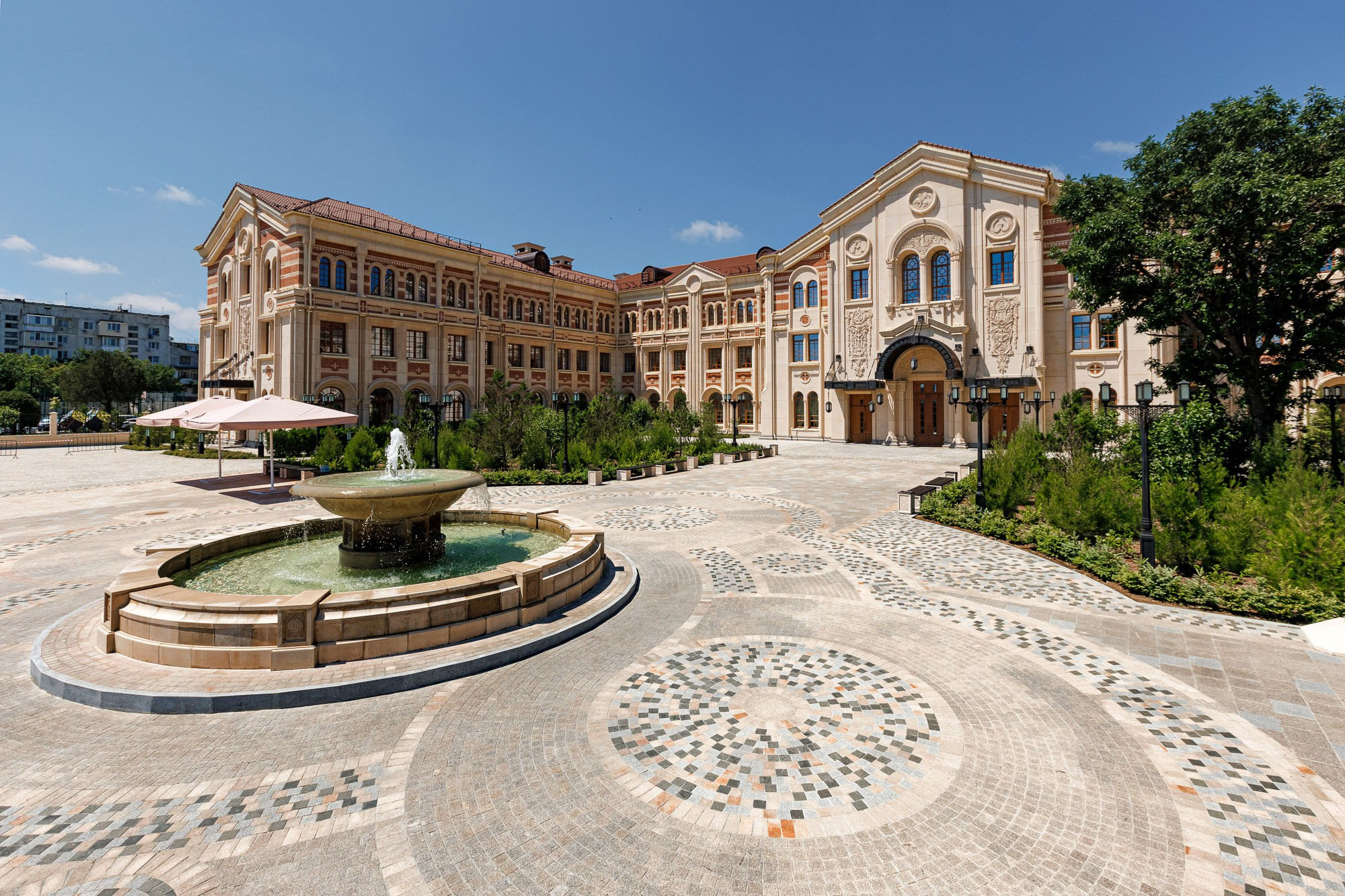 Новый Херсонес в Севастополе, гранитная облицовка Росгранит. Свадебный фотограф, фотосъемка в Крыму, Севастополе, Симферополе, Ялте