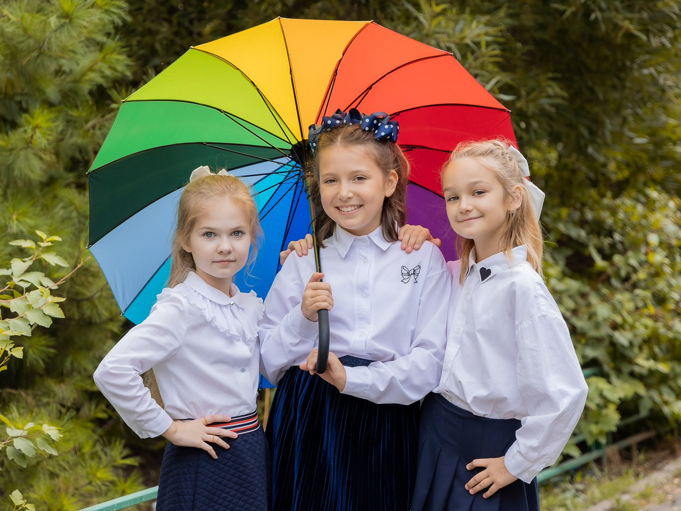 Подготовка к осеннему фотопроекту на улице для начальных классов. Выпускные альбомы в Мытищи Москве и Московской области