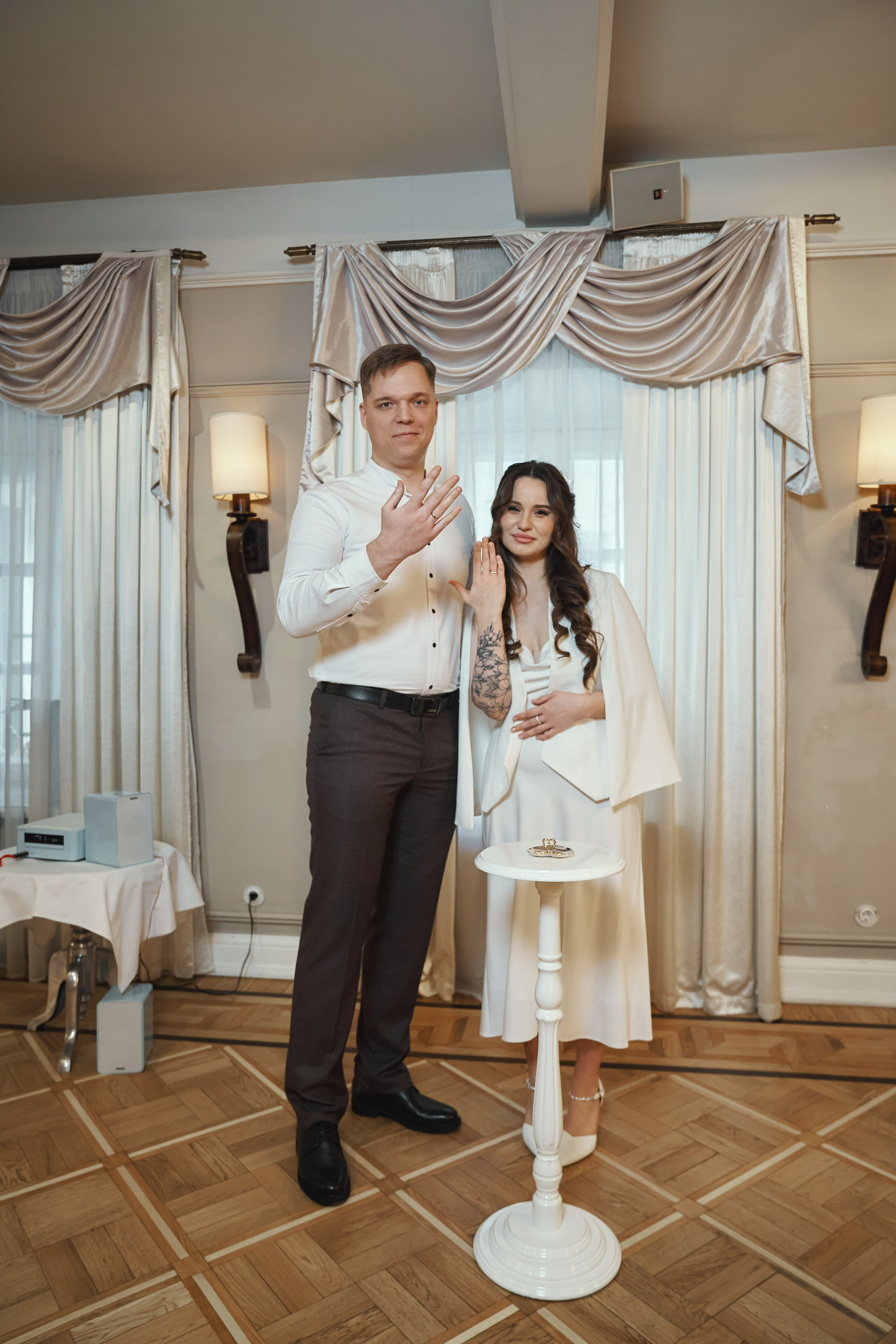 Регистрация брака в ресторане Гусятникофф. Фотограф на свадьбу