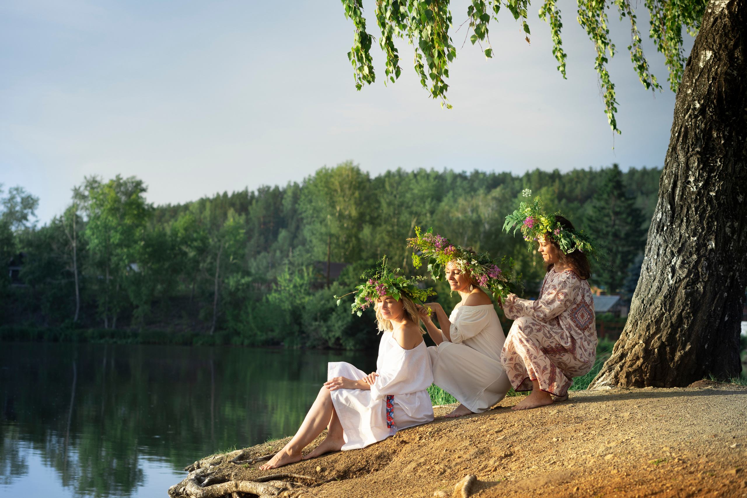 Женский ретрит. ИванаКупала. Художественный фотограф в Екатеринбурге Брук Мария