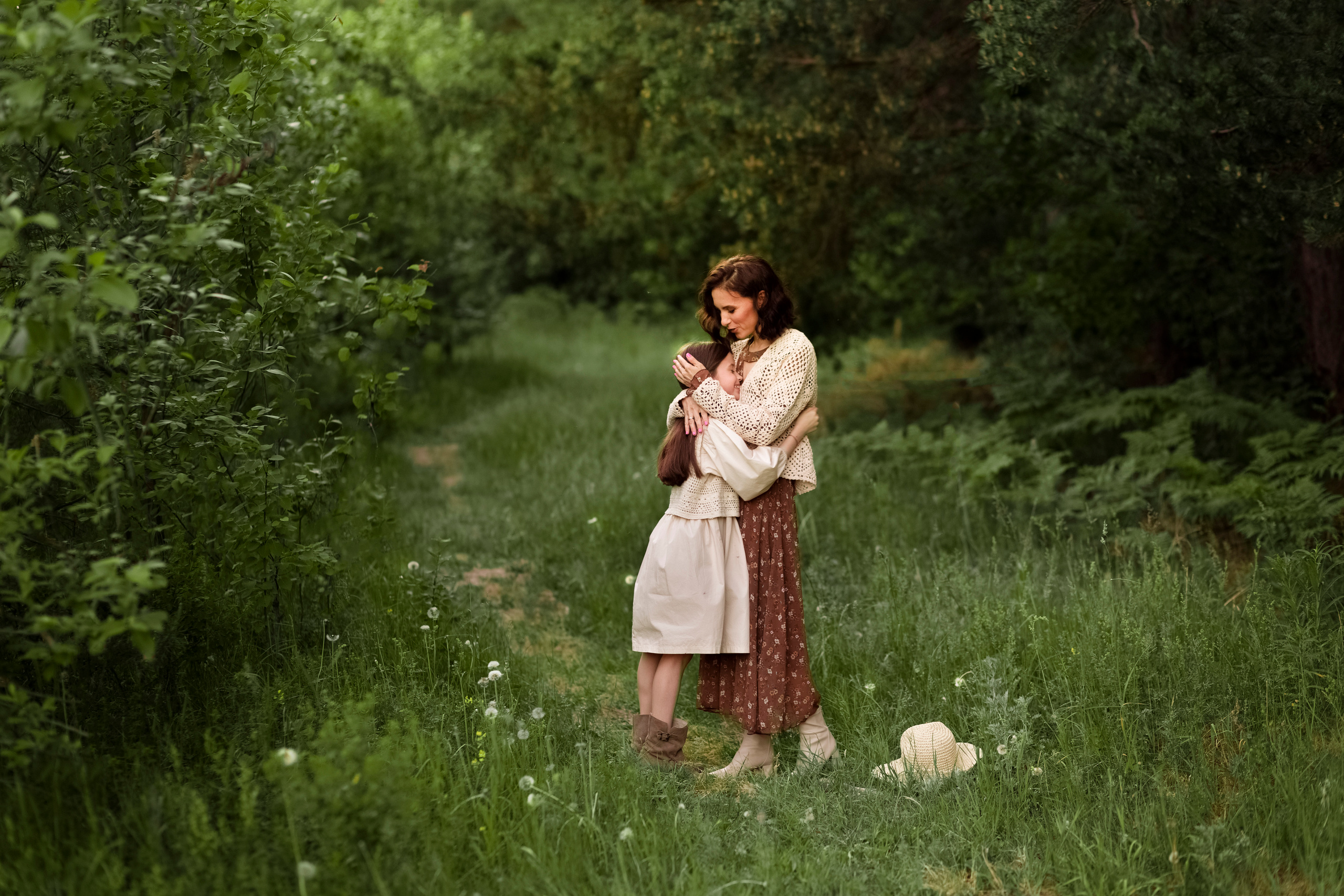 Фотосессия мамы и дочки. Художественный фотограф в Екатеринбурге Брук Мария