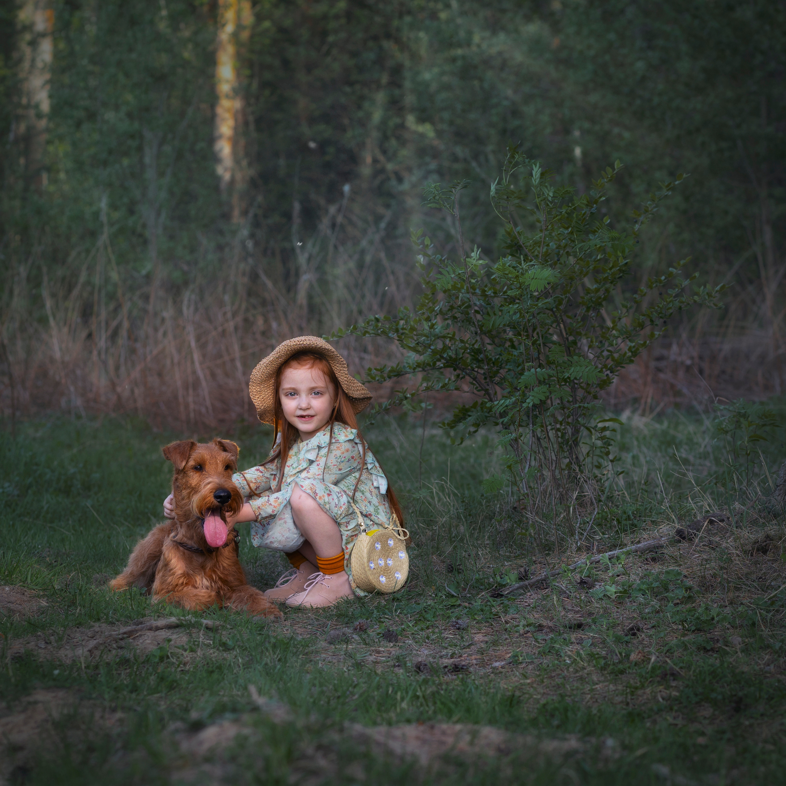 Фотосессия в лесу. Художественный фотограф в Екатеринбурге Брук Мария