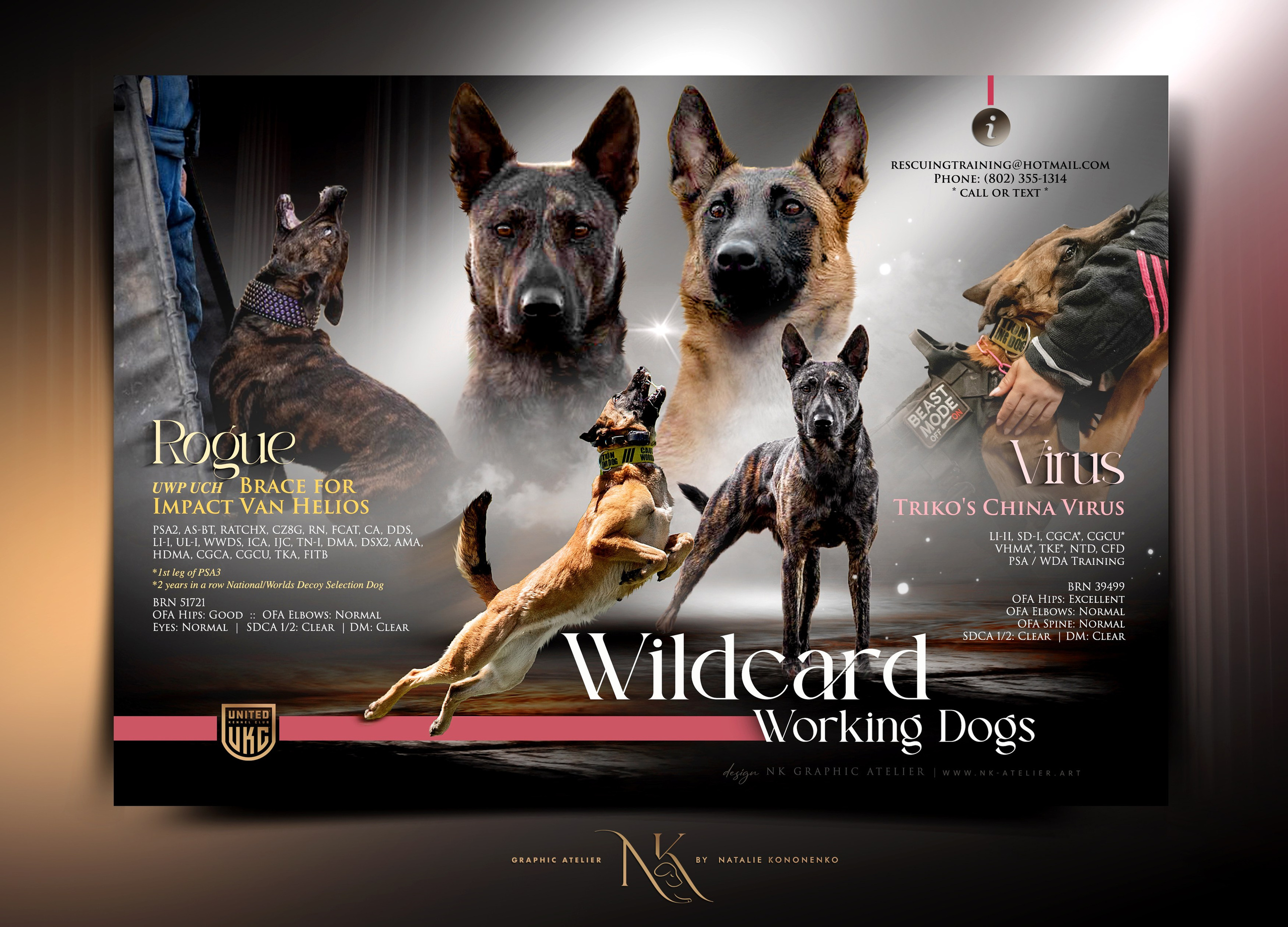 Graphics For Breeders. NK GRAPHIC ATELIER FOR BREEDERS