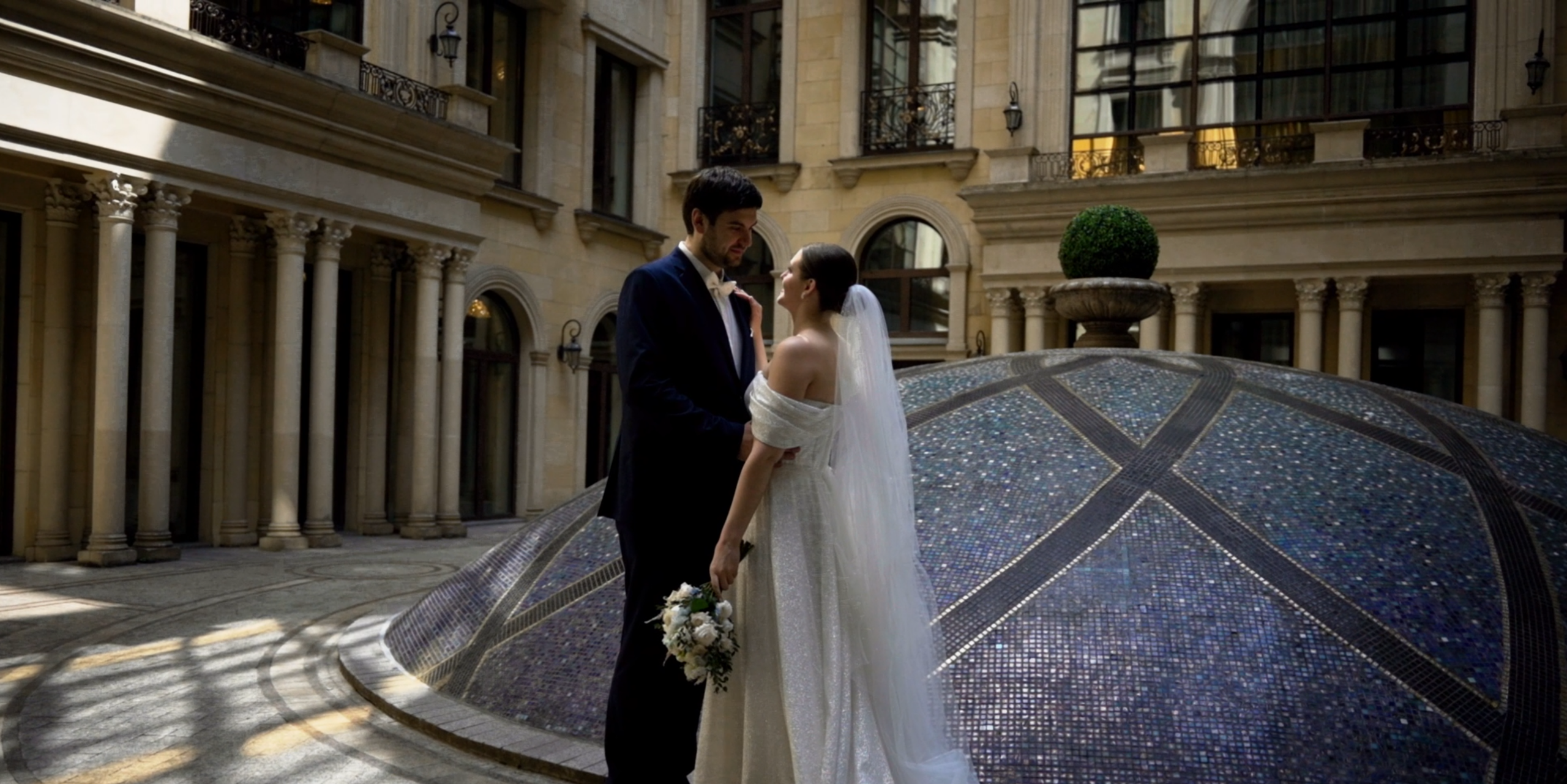 Лучшие отели для свадебного утра в Москве. Свадебный видеограф в Москве Никонова Анна