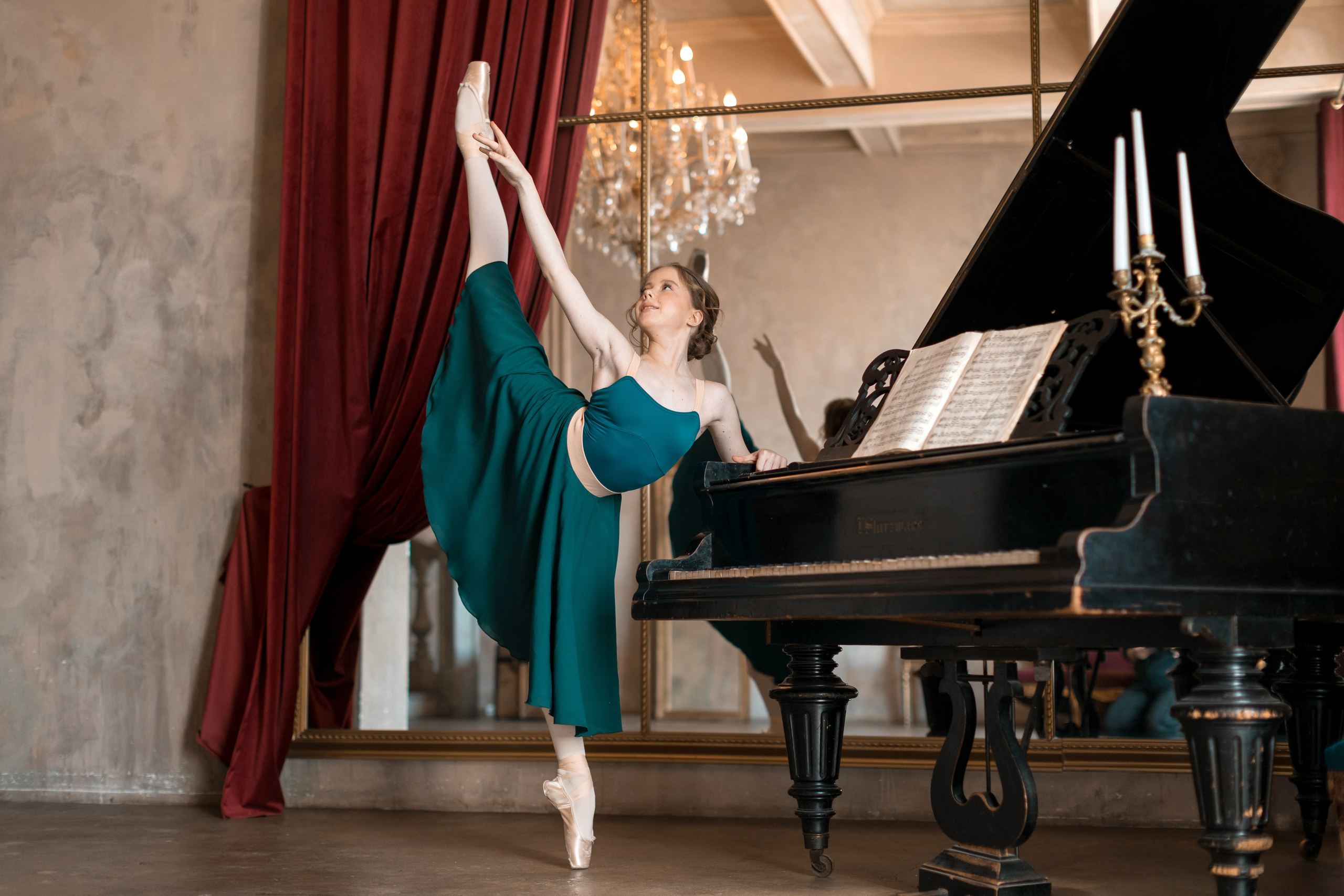 Купальник балетный напрокат «Лямка» / Zidans. Балетный фотограф Алина Ханько — Душа Балета