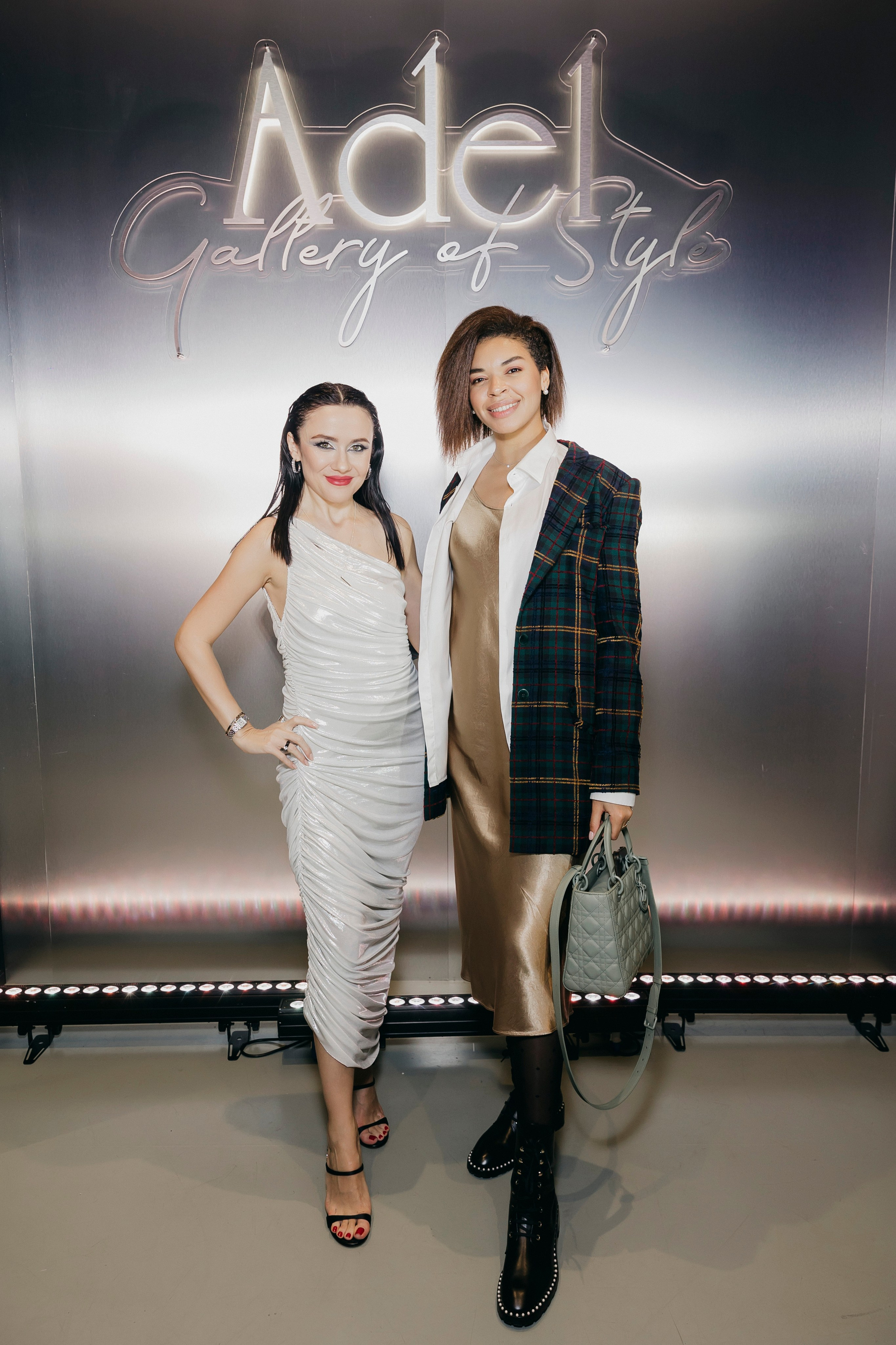 Адель Бикулова и Катерина Кейру на дне открытых дверей Галереи Стиля Адель Бикуловой