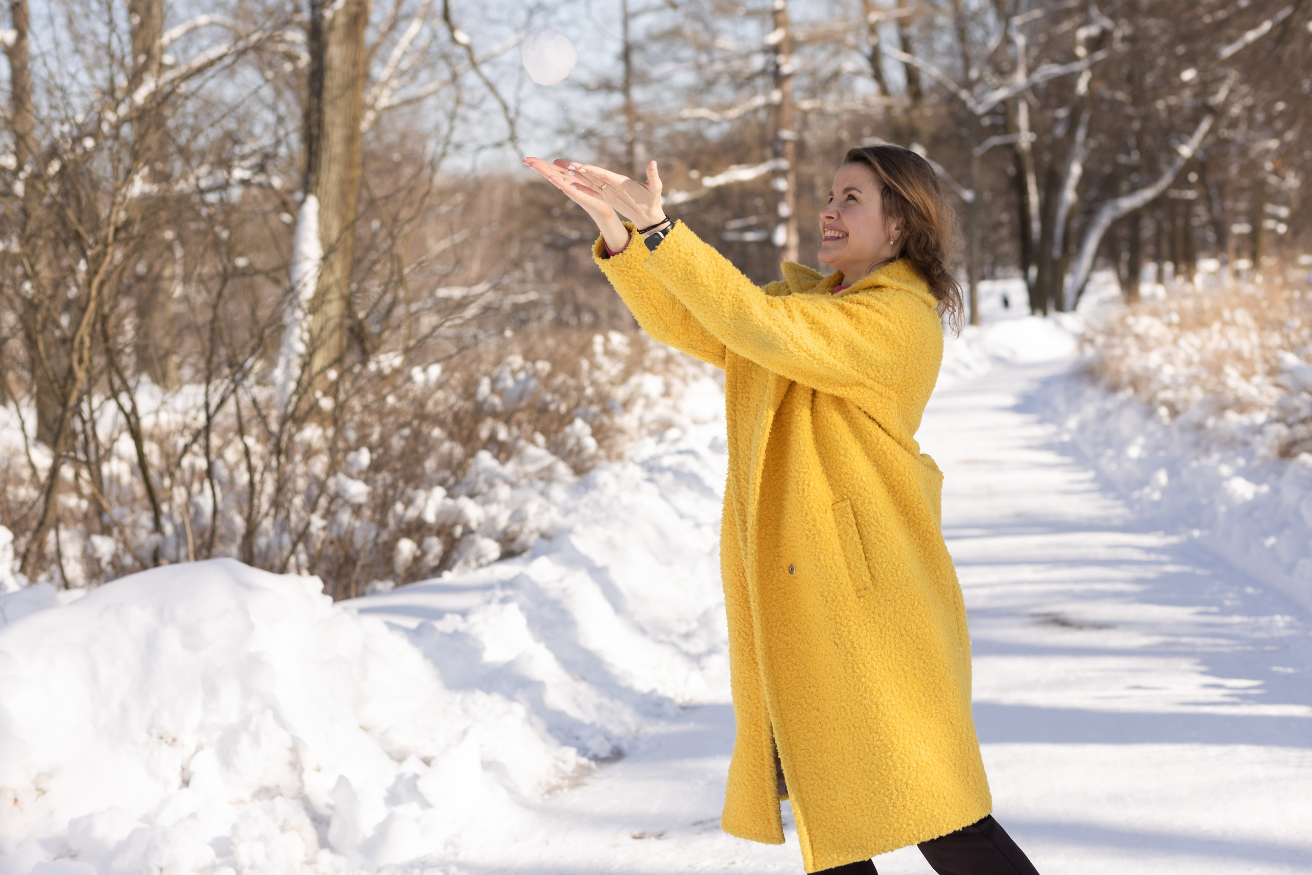 Зимняя индивидуальная фотосессия на улице