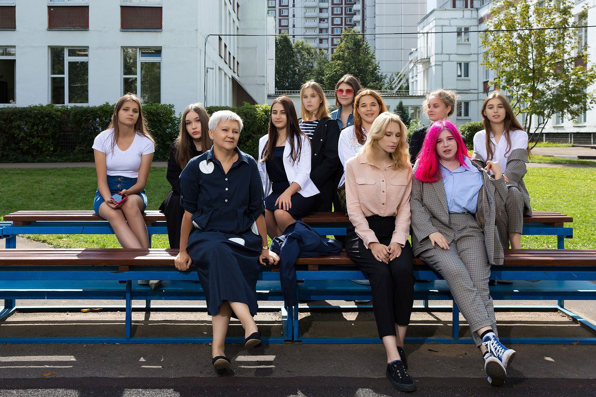 Школьная съемка. Фотограф в Москве Валерий Боцман