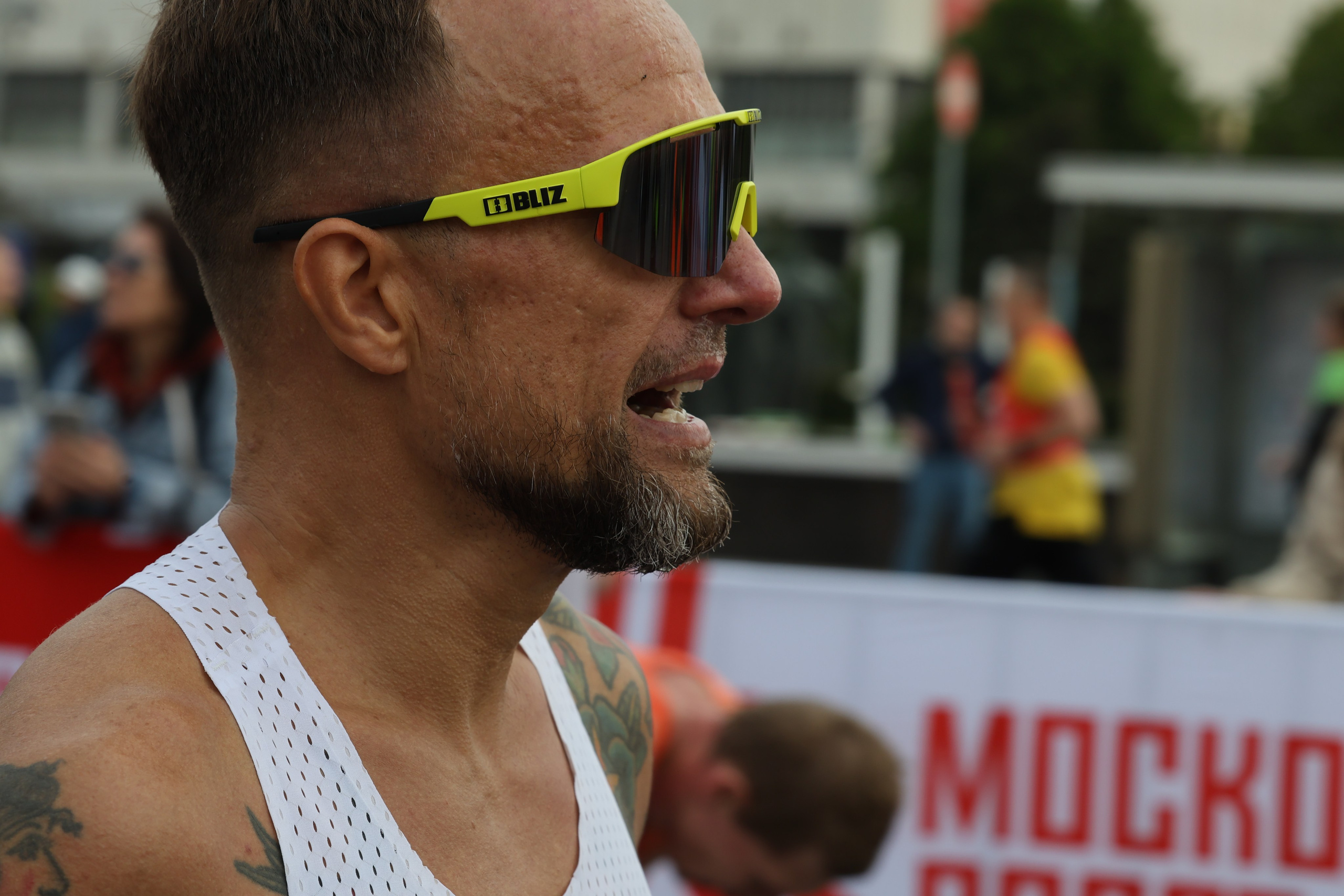 Забег по Садовому кольцу 2025 г. Репортажный фотограф, спортивный фотограф в Москве и области