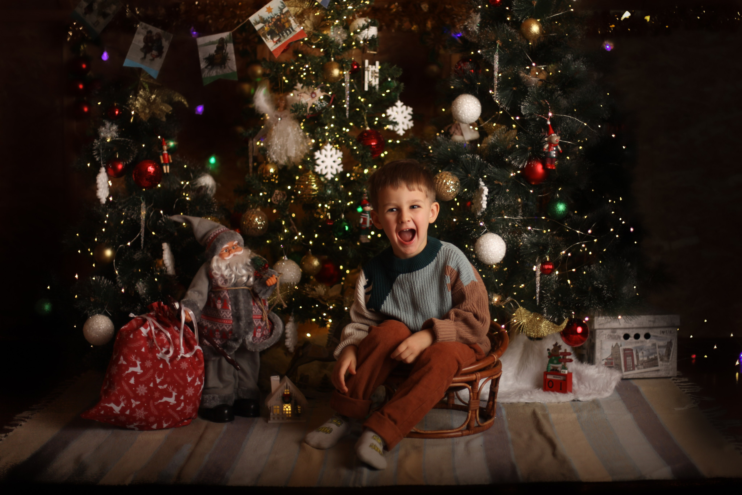 Новогодний фотодень. Фотограф новорожденных в Москве и области Анастасия Холманская