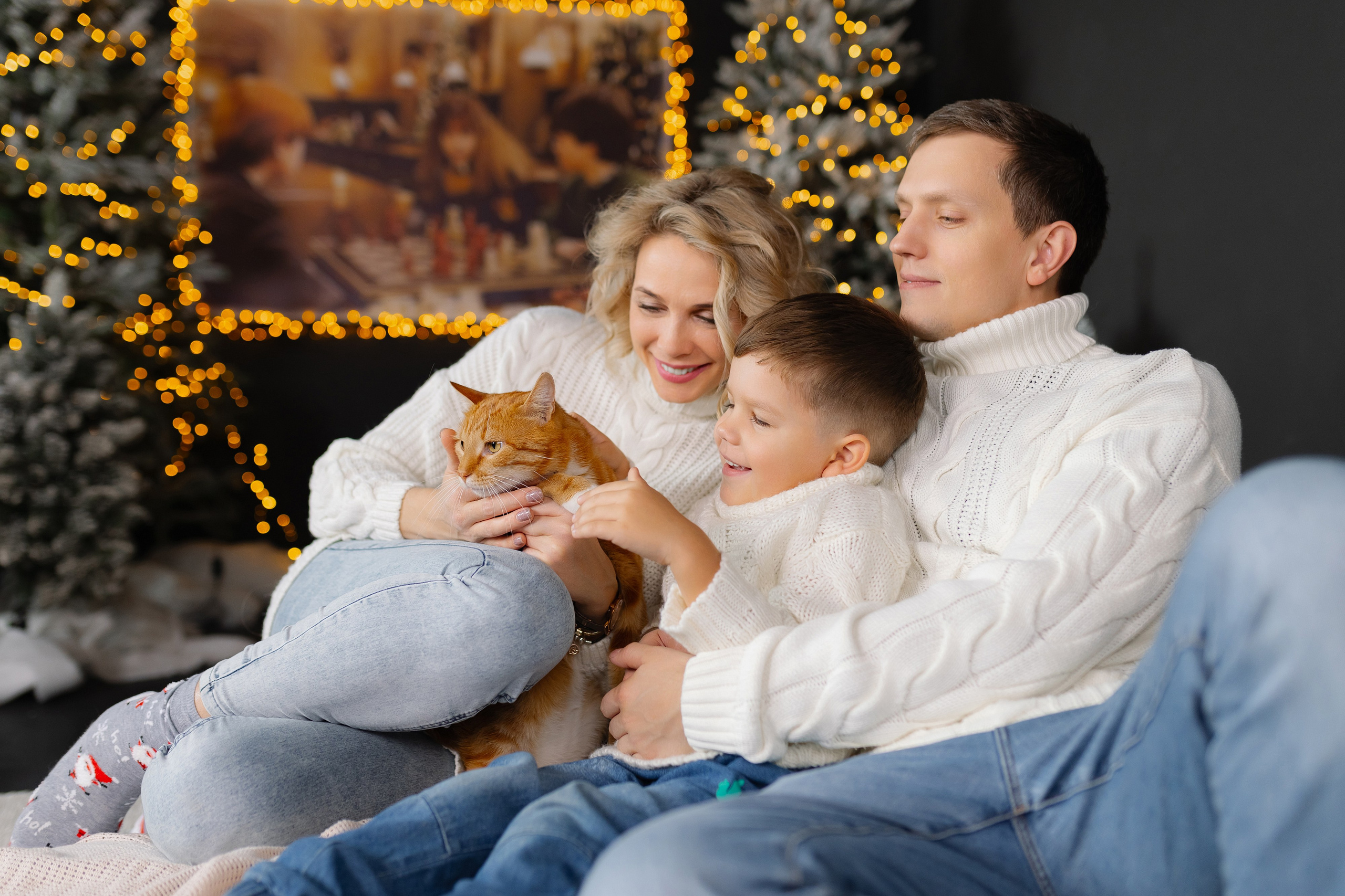 Семейная фотосессия в интерьерных студиях Минска