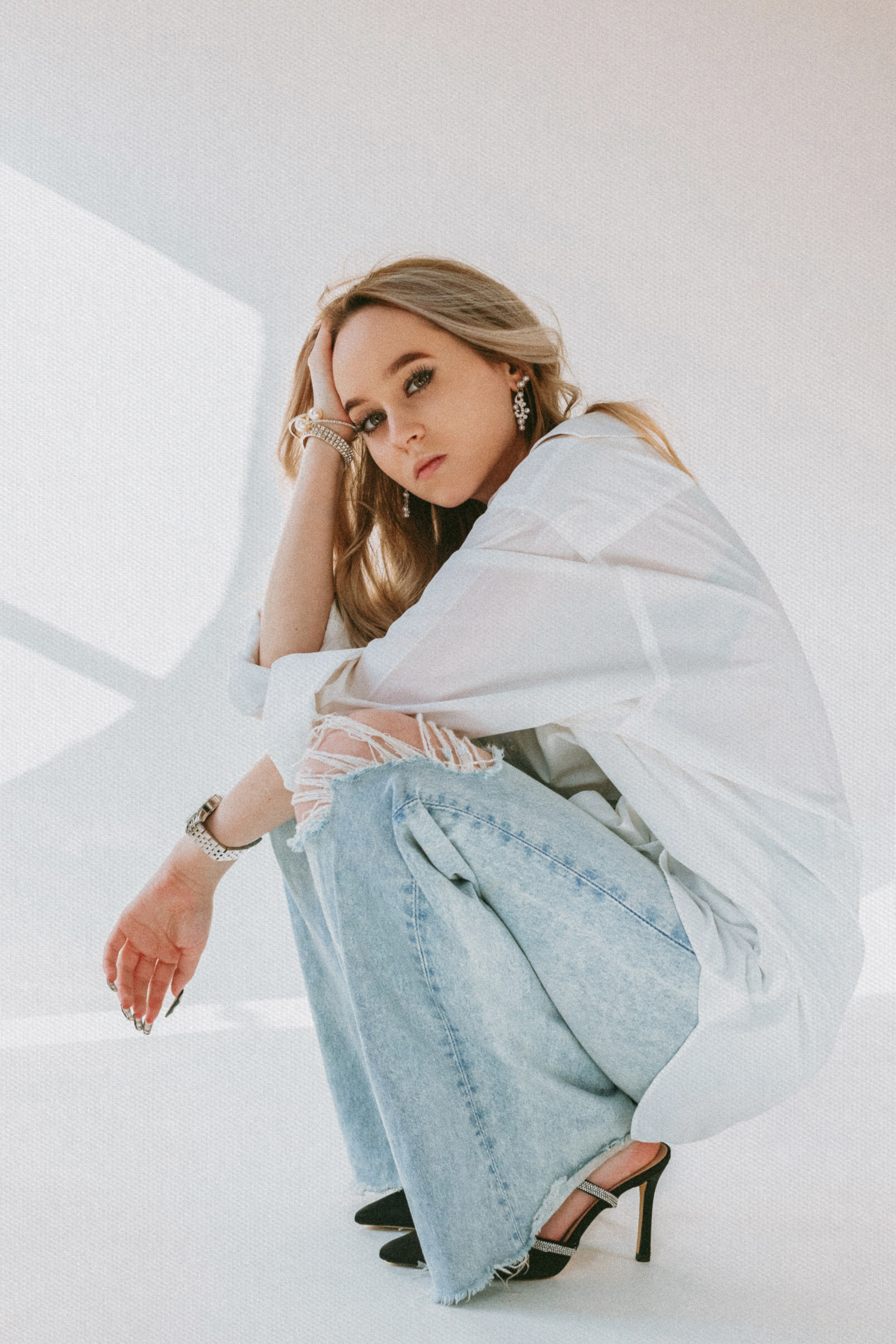 Съемка на циклораме. Портретный фотограф Москва