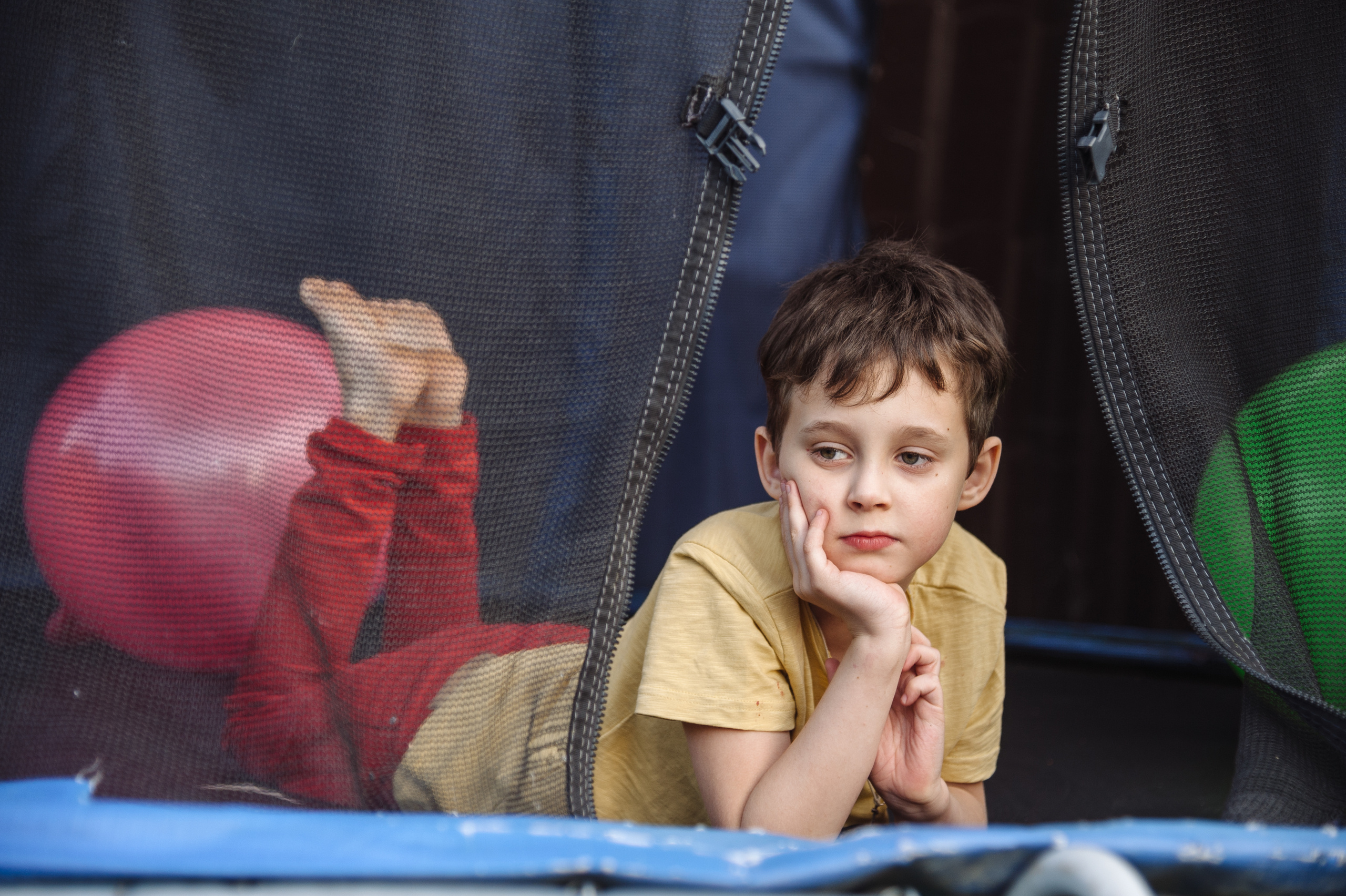 Семейная фотосессия многодетной семьи в загородном доме. Семейный фотограф в Москве Елена Снегирева