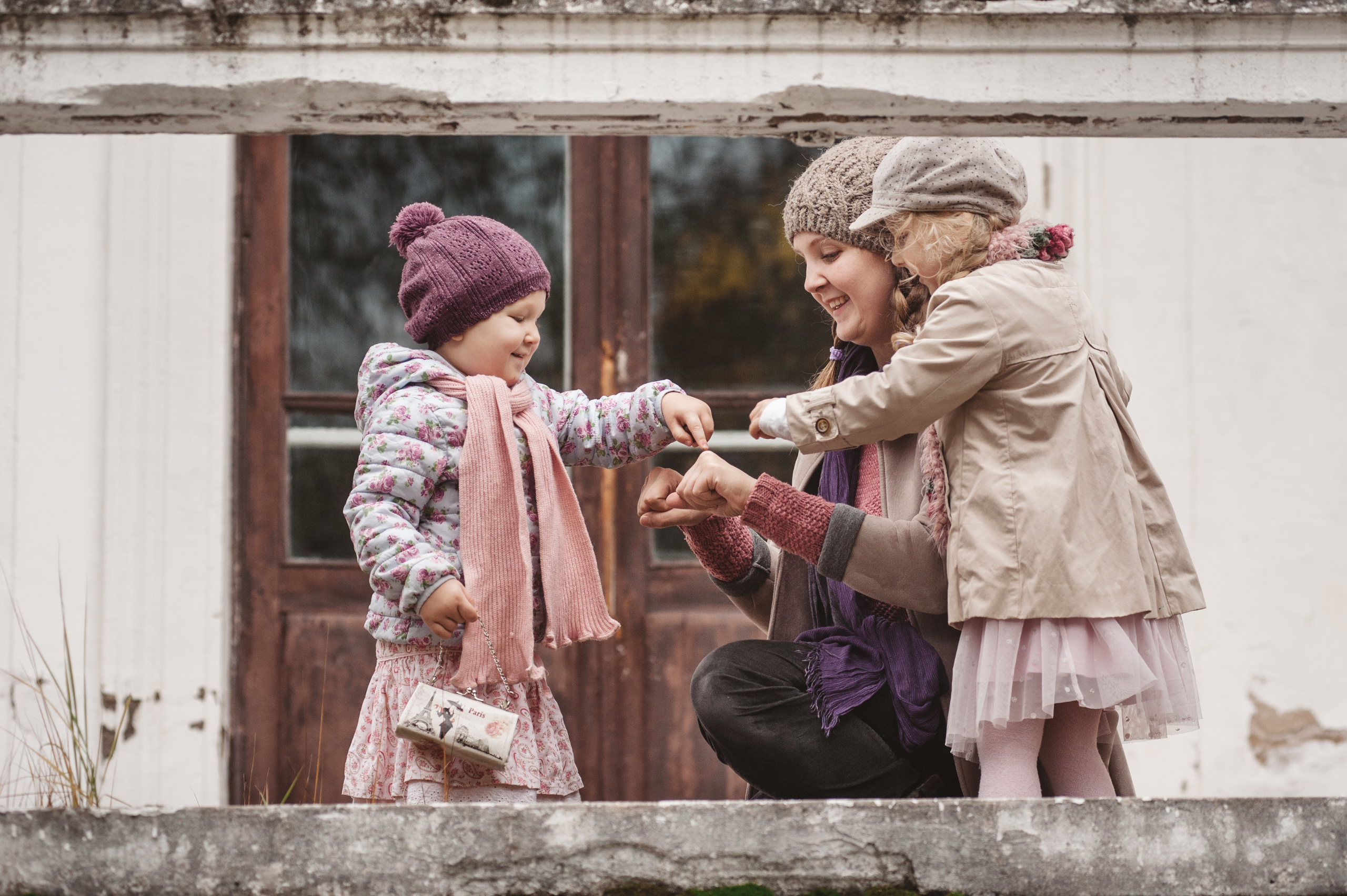 Осенняя семейная фотосессия в Звенигороде. Семейный фотограф в Москве Елена Снегирева