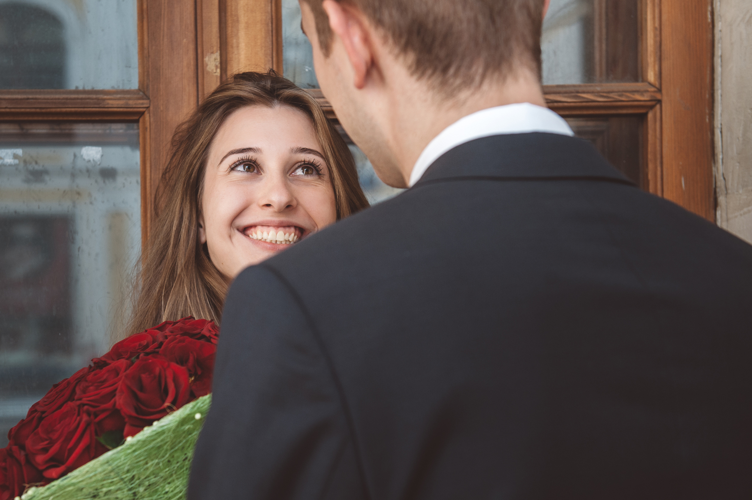 Свадебная фотосессия в центре Москвы. Семейный фотограф в Москве Елена Снегирева